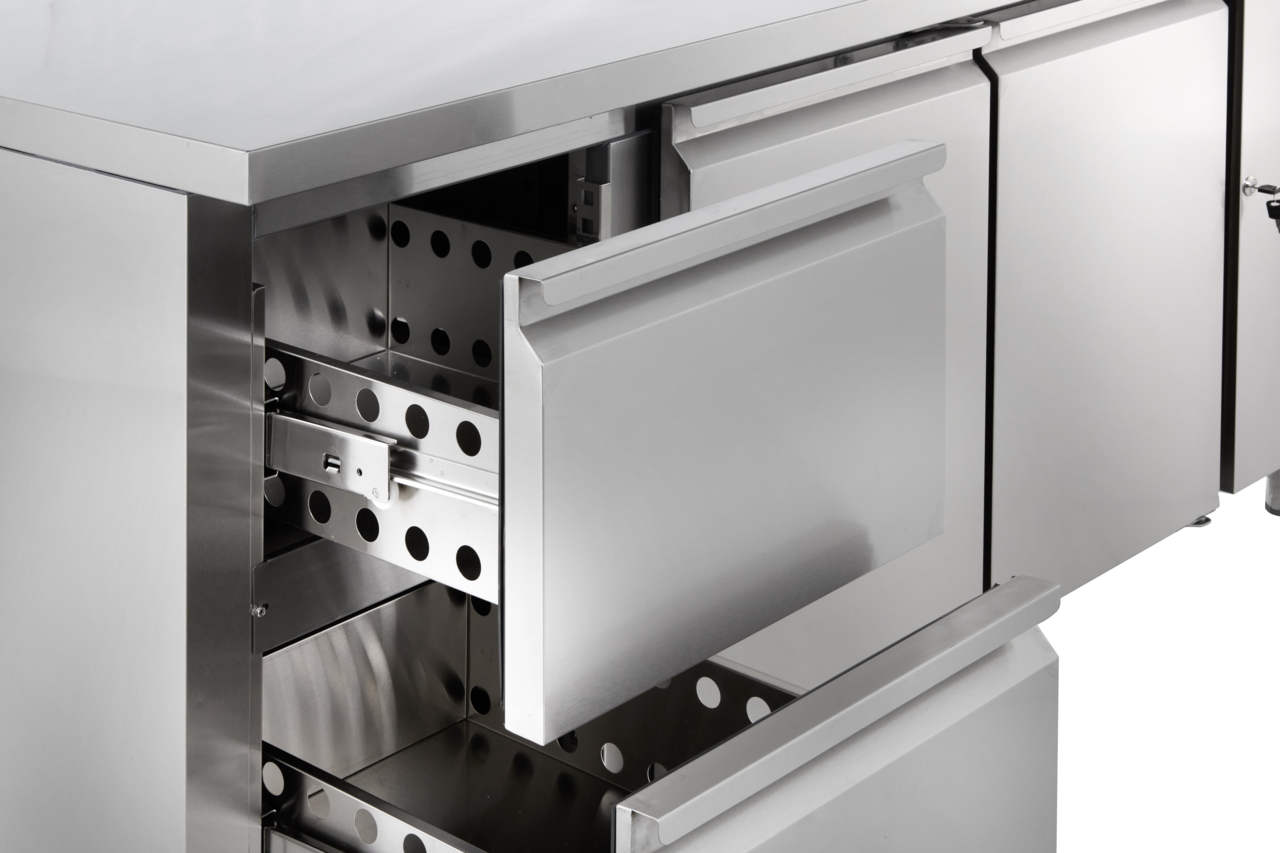 Ladeset voor GastroHero koeltafels ECO