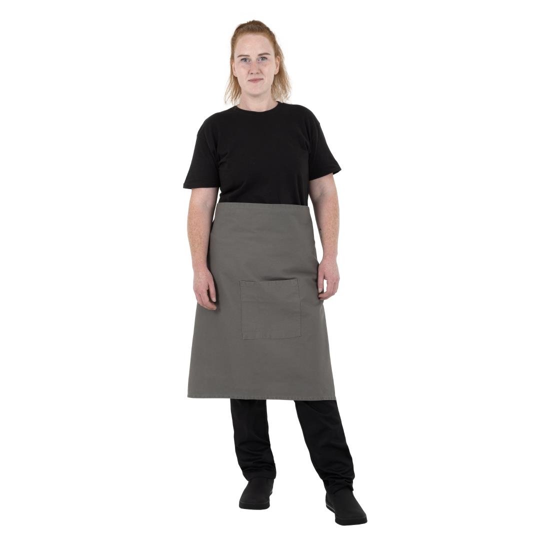 Southside Baumwolle Canvas Bistro Schürze Khaki Southside Baumwolle Canvas Bistro Schürze Khaki