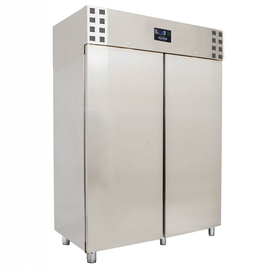 frigo inox | 1200 litres | circulation d'air | 1400x700x(h)2050mm