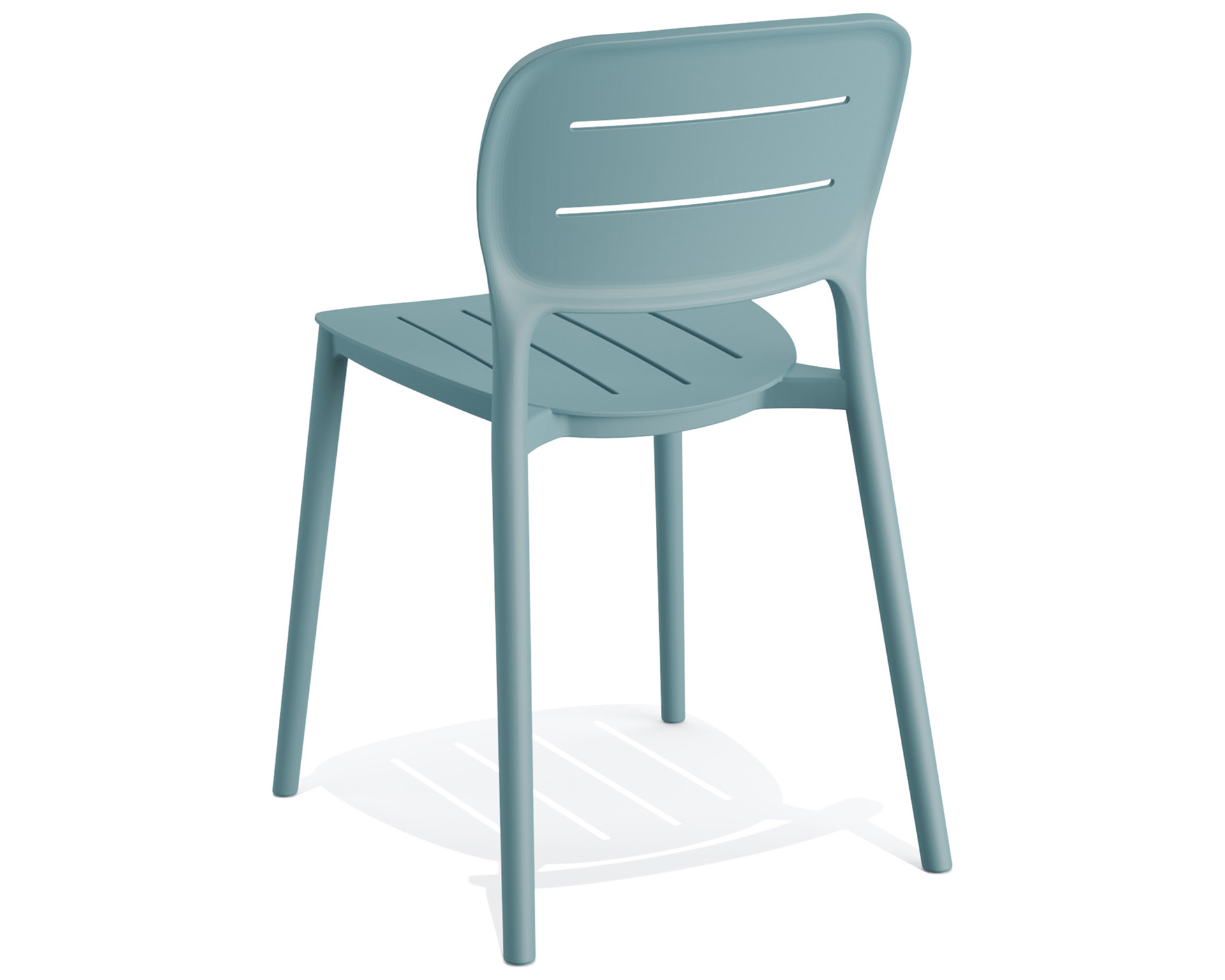 Chaise de terrasse Propi bleue