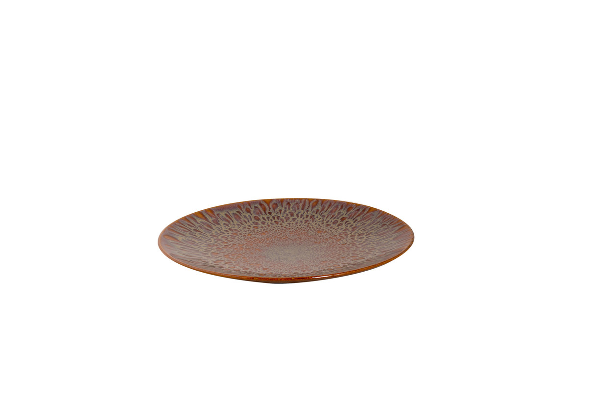 Bord coupe Magmatic 27 cm Bruin Stoneware