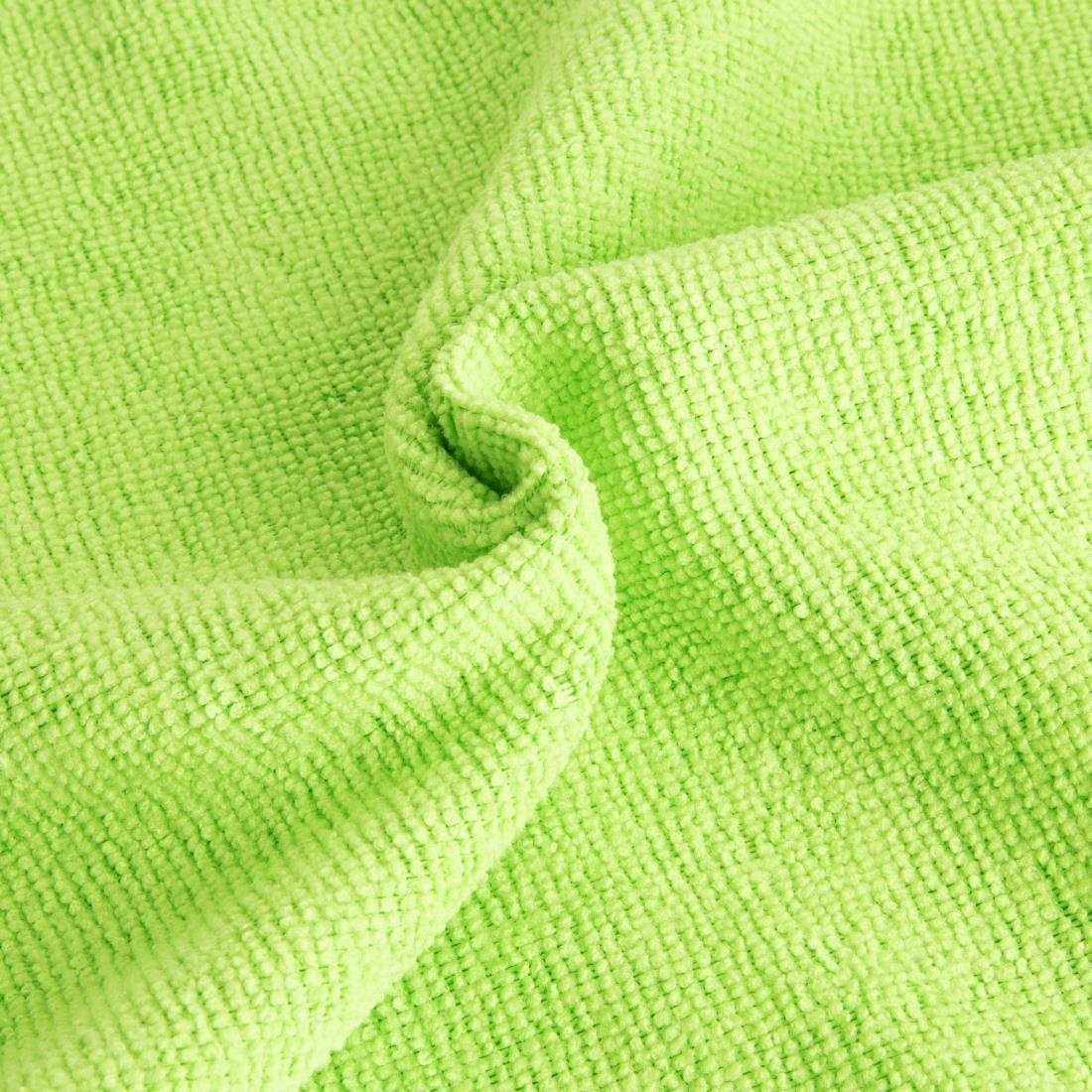 Chiffons en microfibre Jantex verts (lot de 5)