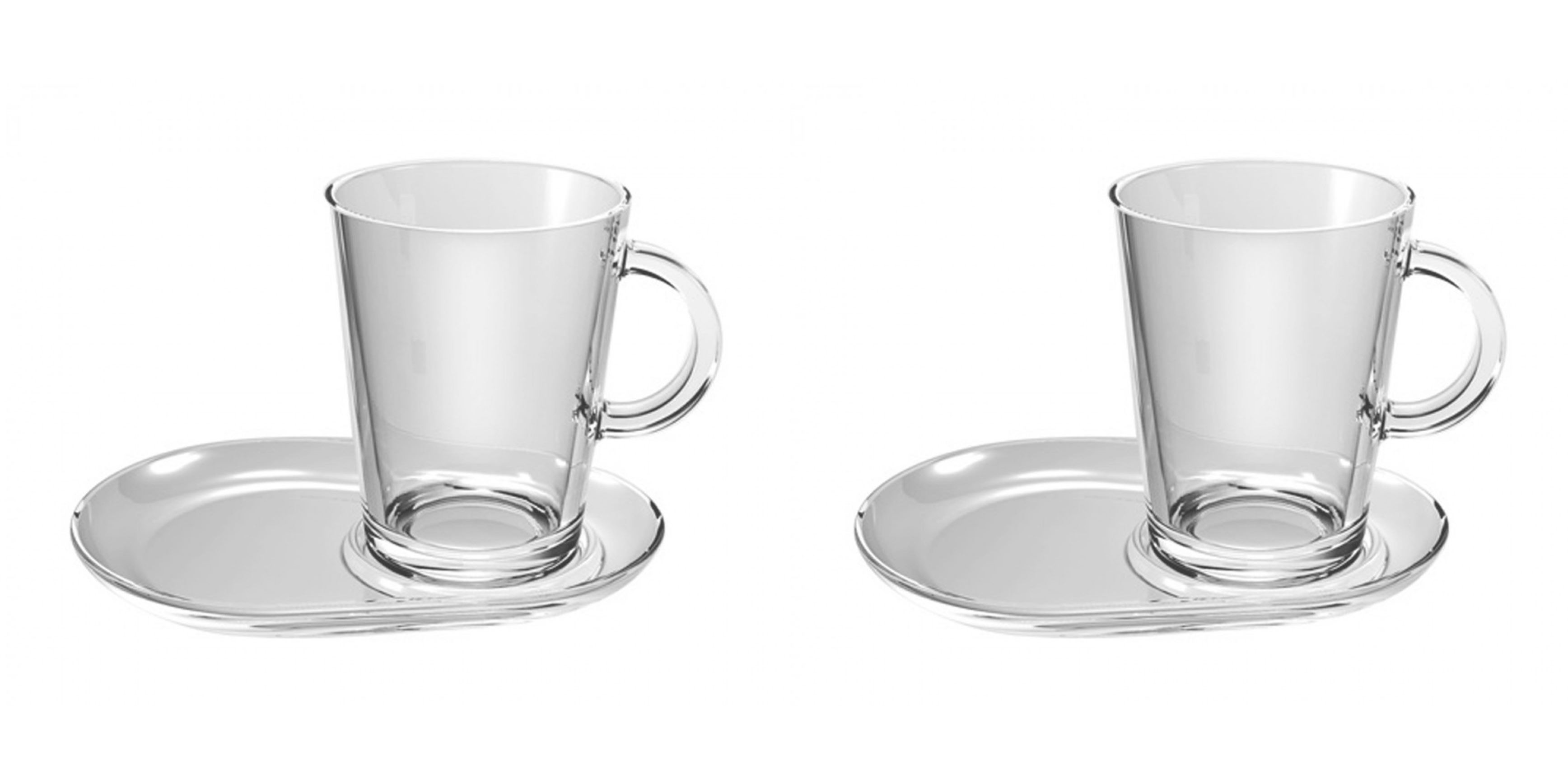 Theeglas en schotel Tribeca 40 cl 18 cm