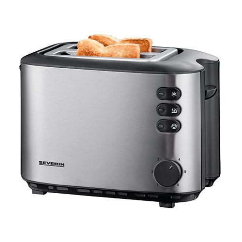 Toaster | Edelstahl | 2 Schlize | 19(h)x16x27cm