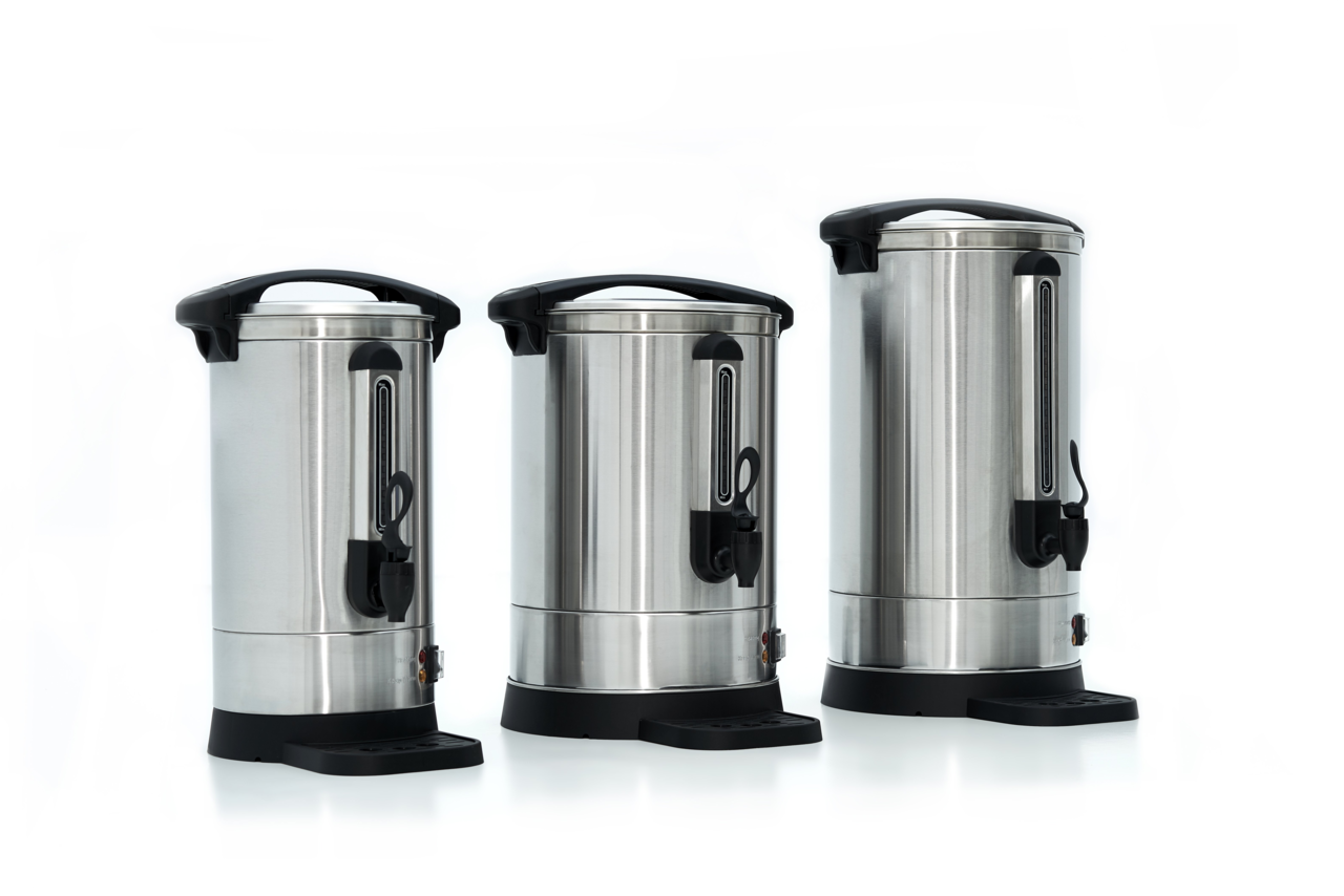 Cafetière / percolateur GDCB 18,2 Litres, avec robinet et filtre en inox
