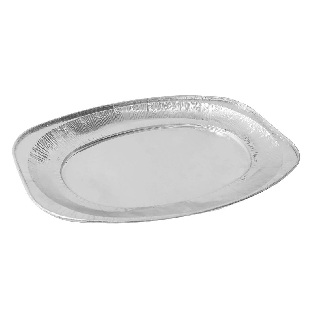 Plateaux jetables en aluminium Fiesta Recyclable 355 mm (lot de 10)