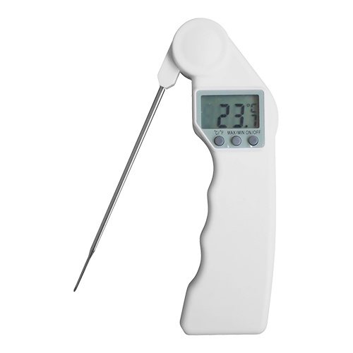 Thermometer Digitaal | Inklapbare RVS Voeler | -50 Tot 300 Graden