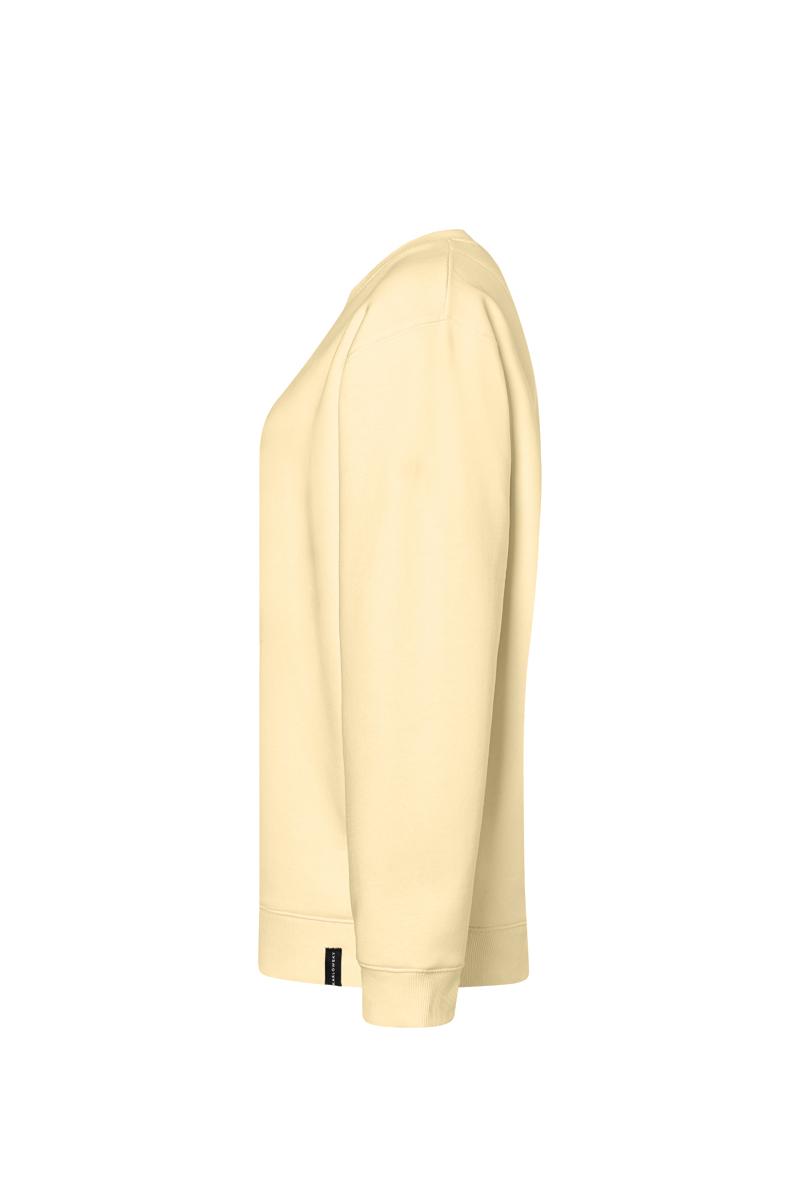 Sweat-shirt de travail pour femme Soft-Face, en matière durable - Jaune Pastel - L
