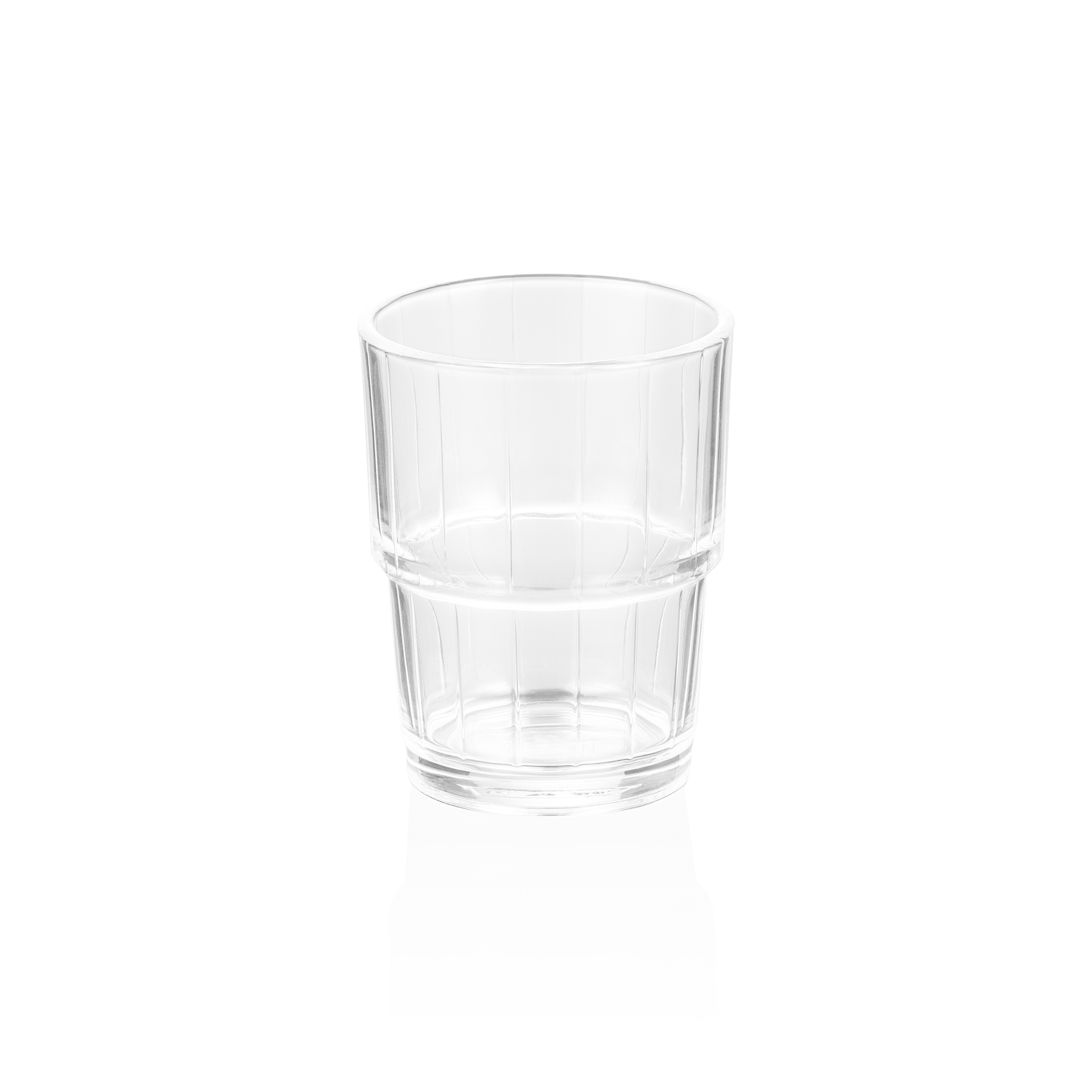 Allzweckglas Set HAMBURG SYSTEM, 200 ml, Ø 7 cm, Set á 6 Stück, Glas