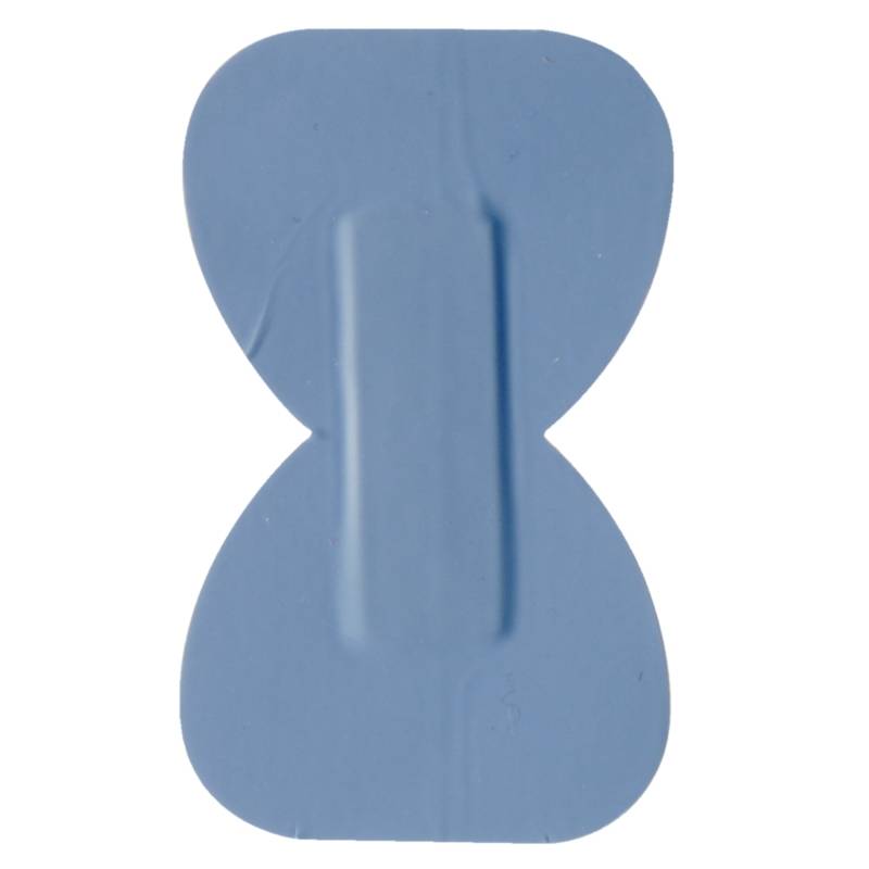 Fingerspitzen Pflaster Blau | 50 Stück