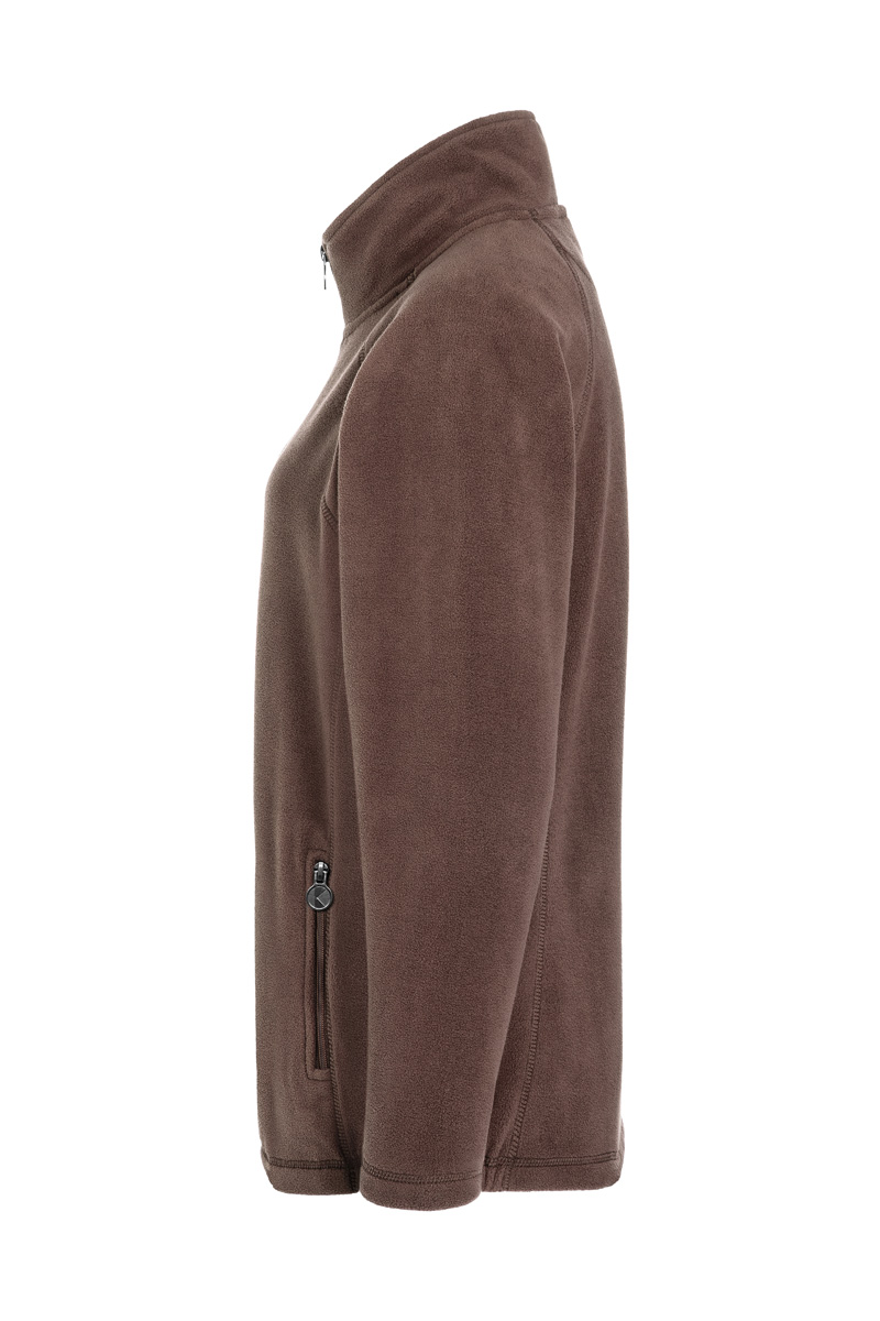 Damen Workwear Fleecejacke Warm-Up, aus nachhaltigem Material - Hellbraun - L