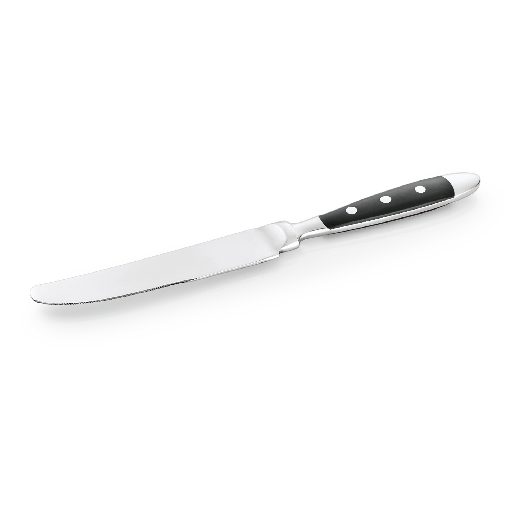 Ensemble de couteaux de table BISTRO, 21,5 cm, avec poignée en plastique, ensemble de 12 pièces, acier inoxydable 13/0