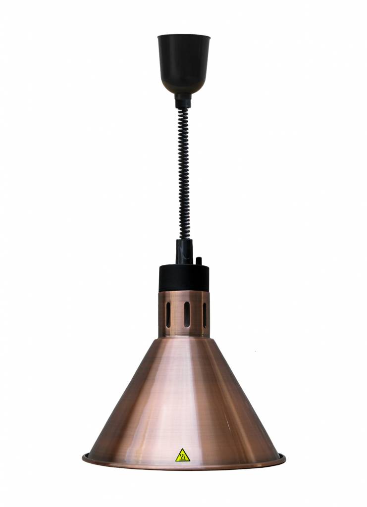 Wärmelampe Bronze | Kabel Verstellbar | Ø275x(h)600/1800mm