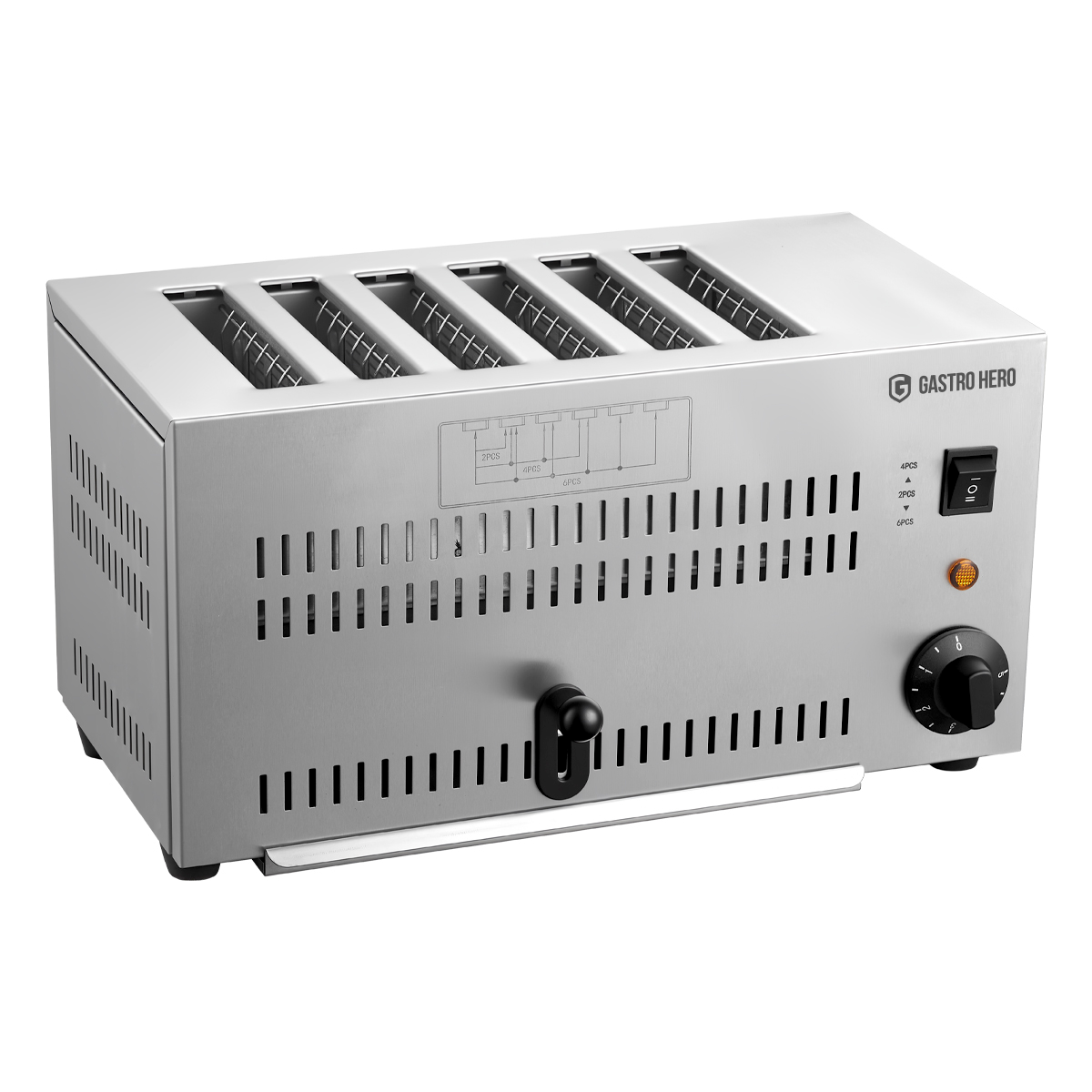 Toaster mit 6 Schlitzen