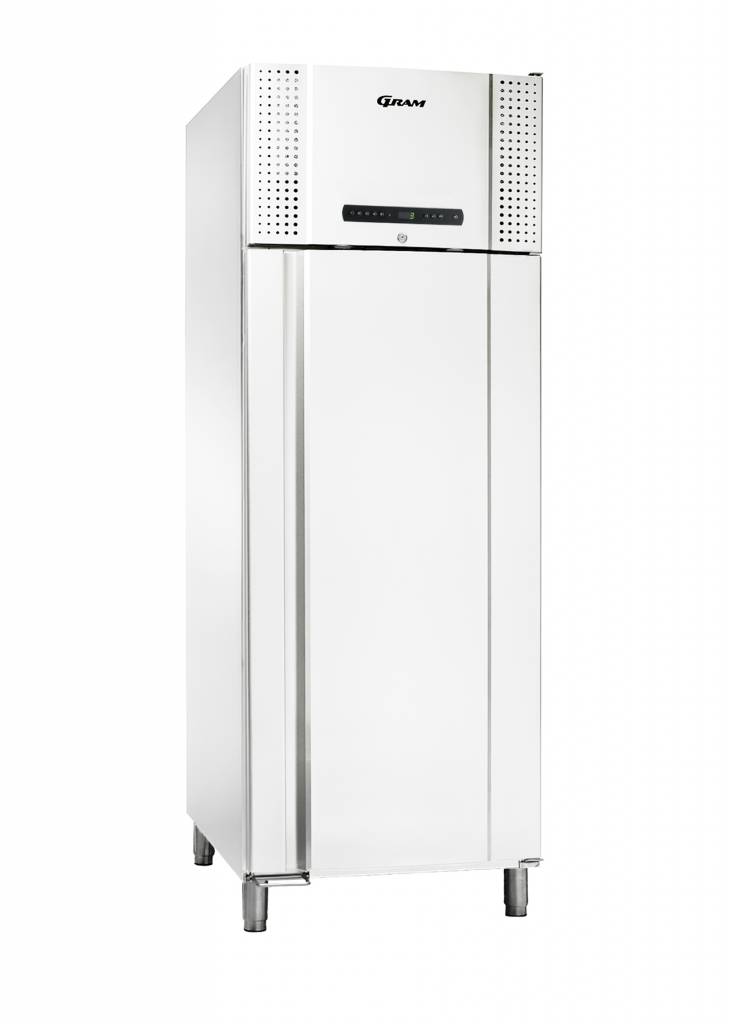 Bäckerei Kühlschrank Weiß mit Trockenkühlfunktion | Gram BAKER M 950 LCG L2 25B | Roste 600x800mm | 930L | 820x1066x2205(h)mm
