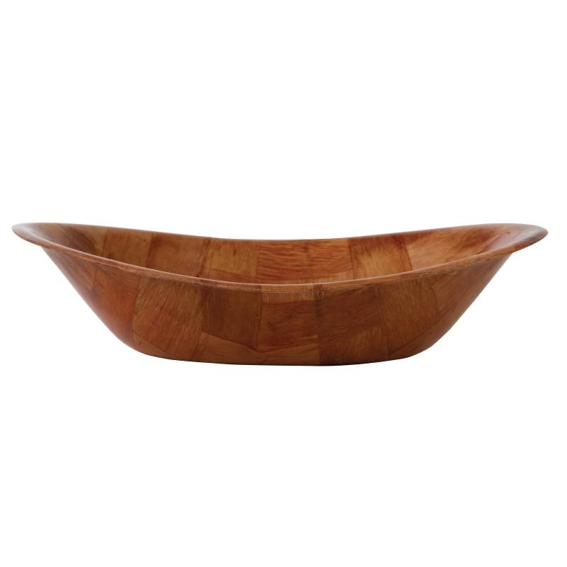 Ovale Holzschale | 19 x 25,5cm | Holz