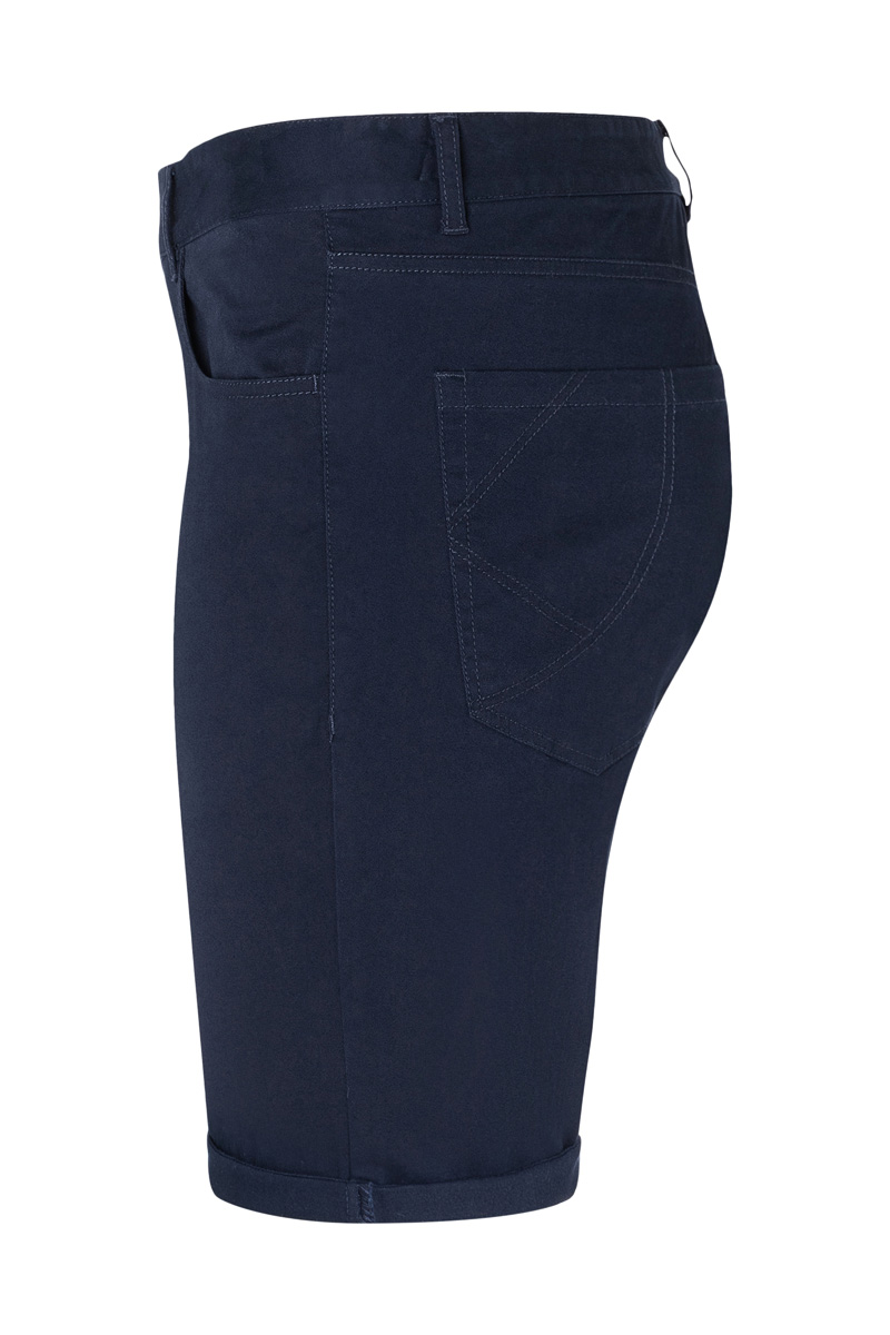 Short pour femme 5-Pocket Classic-Stretch - Bleu Nuit - 34