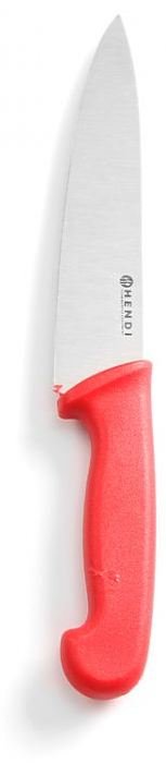 Couteau Chef Inox 180mm - Manche Rouge