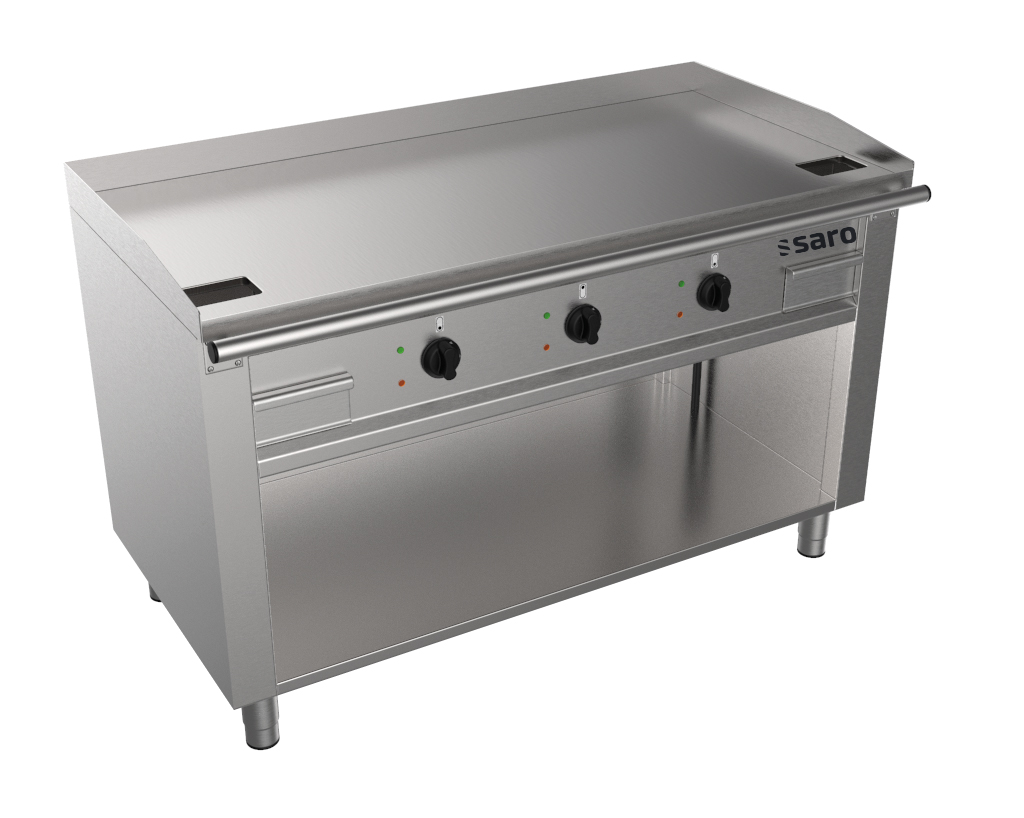 SARO Grill Teppanyaki électrique, sous-meuble officiel, TED3/140E