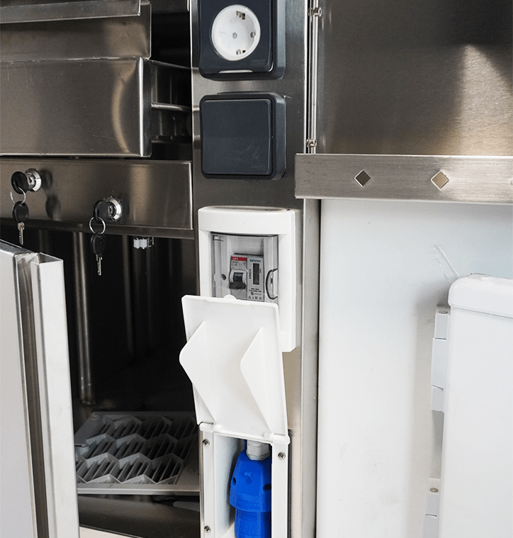 Speiseiswagen Rhodos 9X5 Ltr