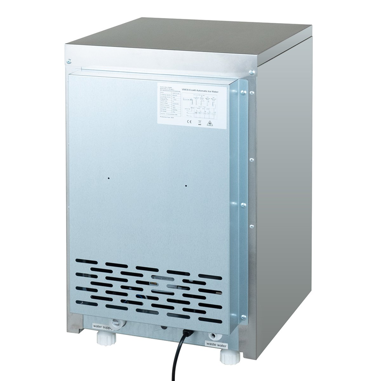 Volle-ijsblokjesmachine ECO 40 kg