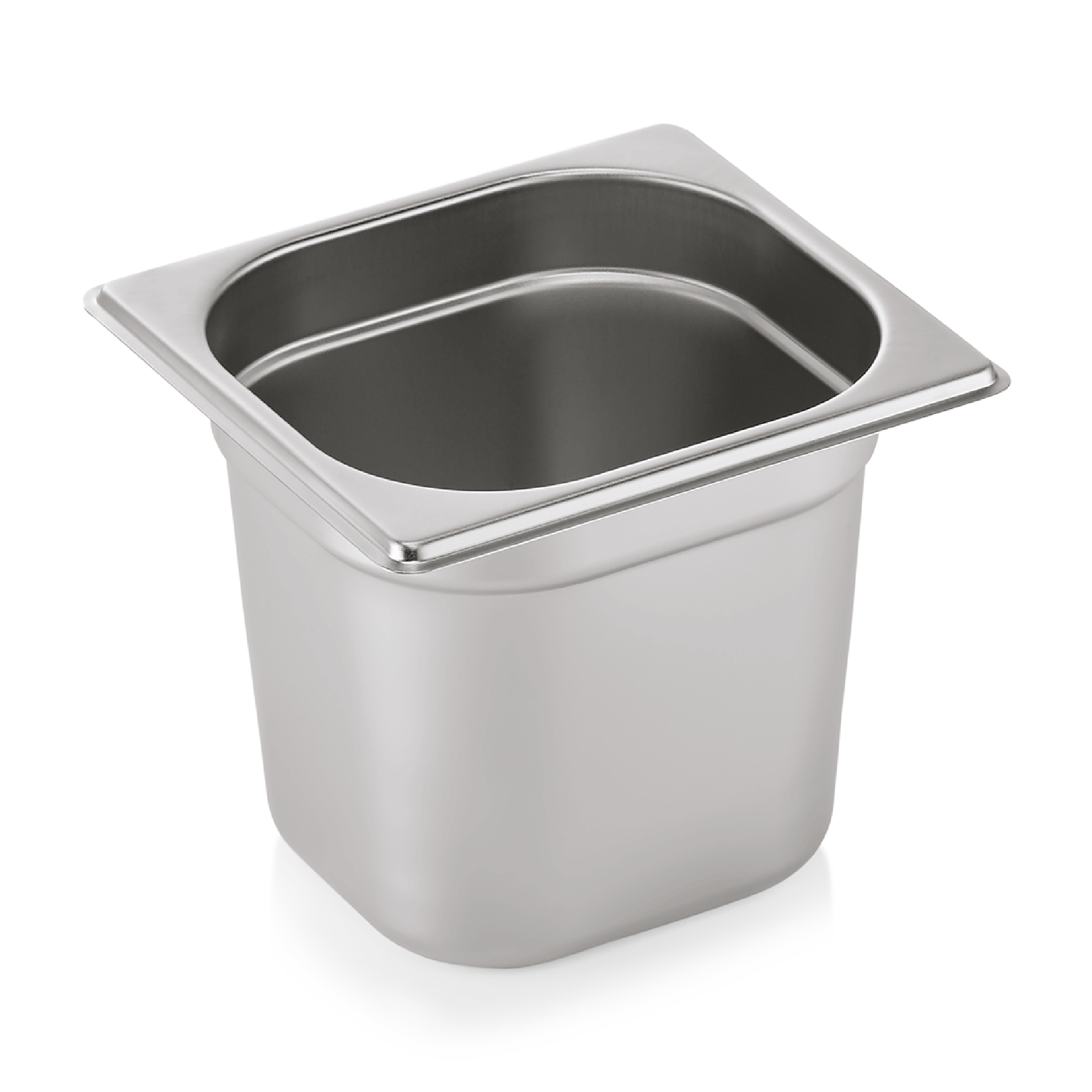 Ensemble de récipients GN GN ESSENTIALS 1/6-150 mm, set de 6 pièces, acier inoxydable au chrome-nickel