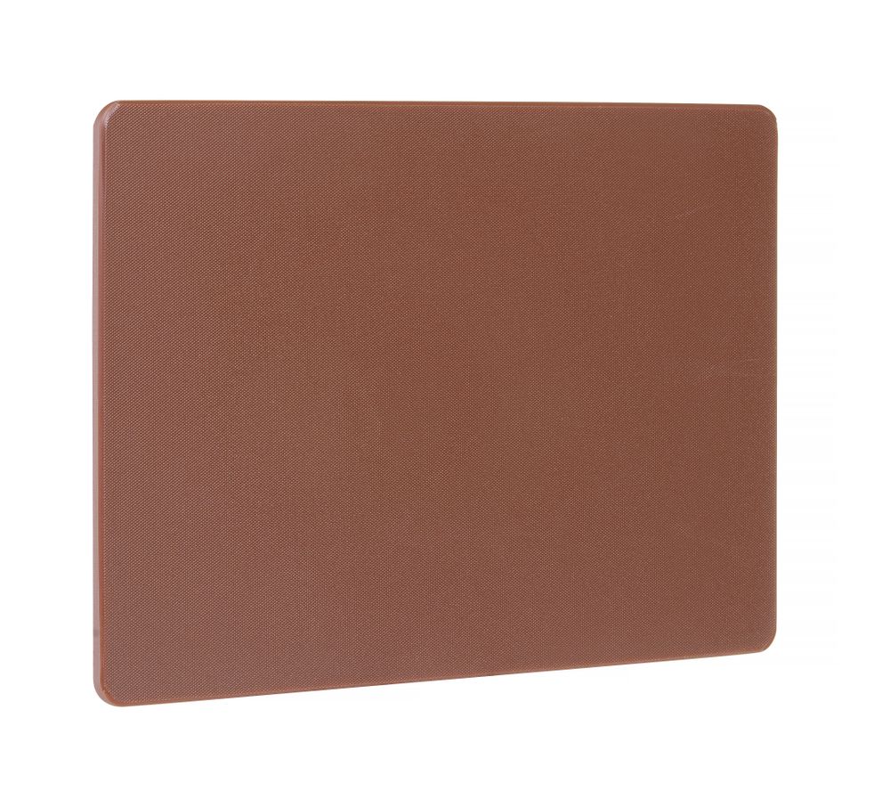 Planche à découper HACCP GN 1/2 - Brun - 325x265mm
