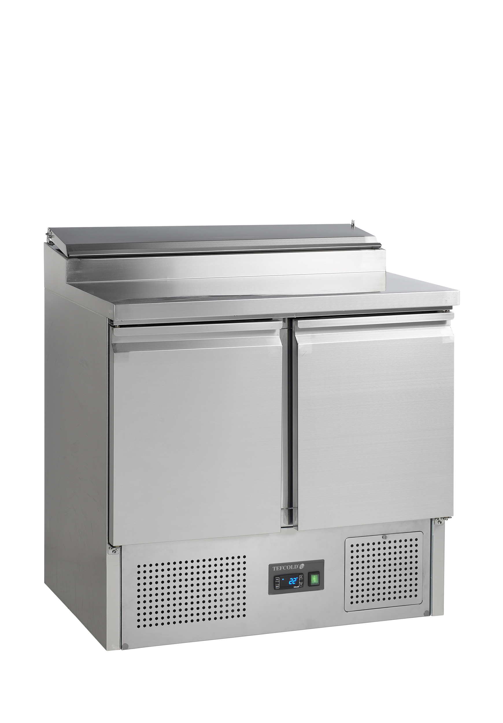 Comptoir de préparation de sandwichs TEFCOLD, GN 1/1 - SS920