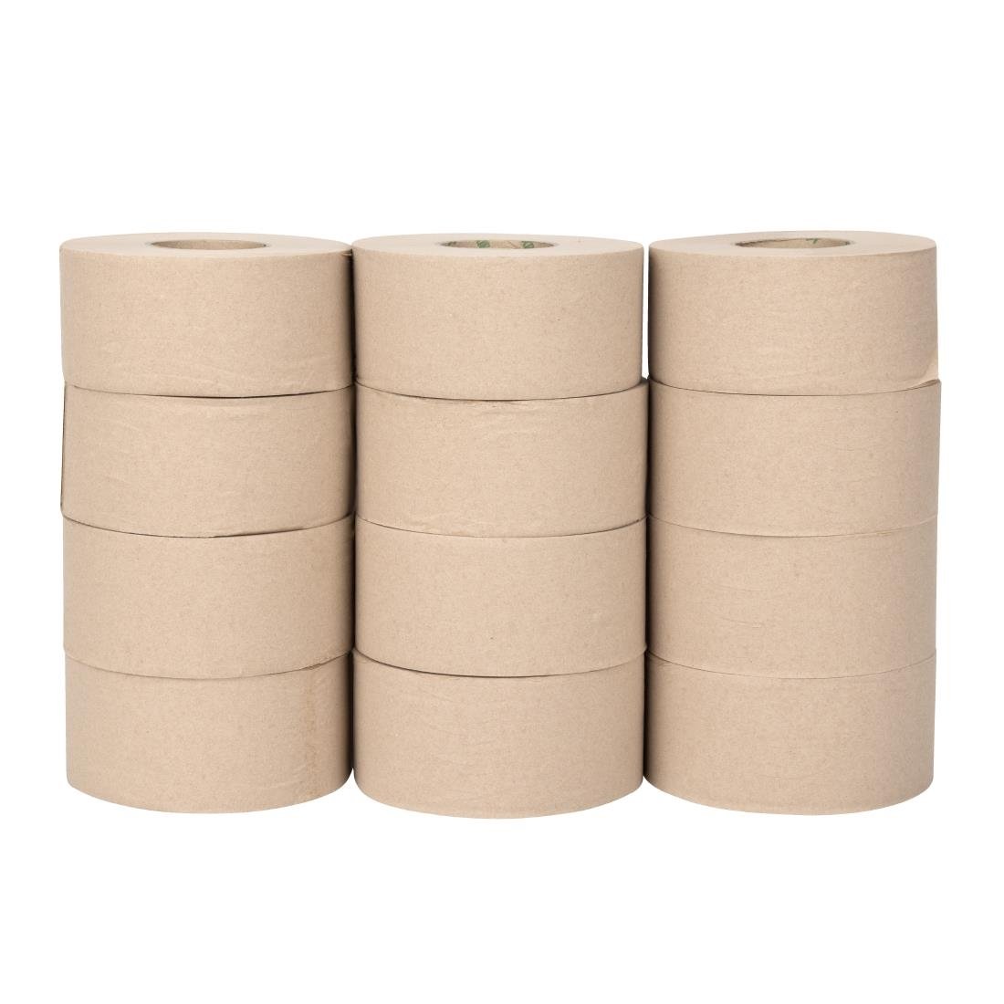 Rouleaux Mini Jumbo Jantex Green 100% recyclé 2 plis 150m (lot de 12)