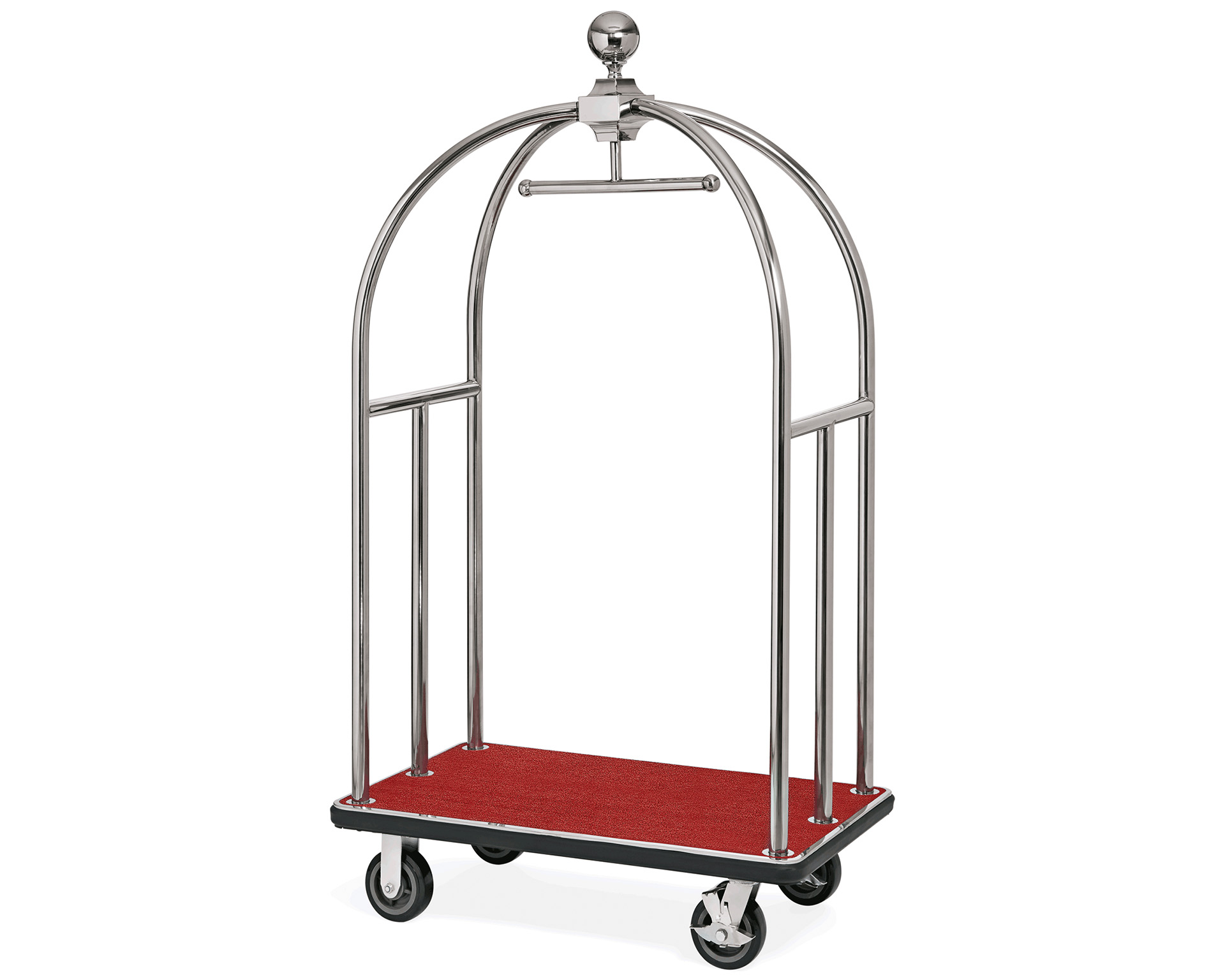 Bagagewagen - rood - 186cm