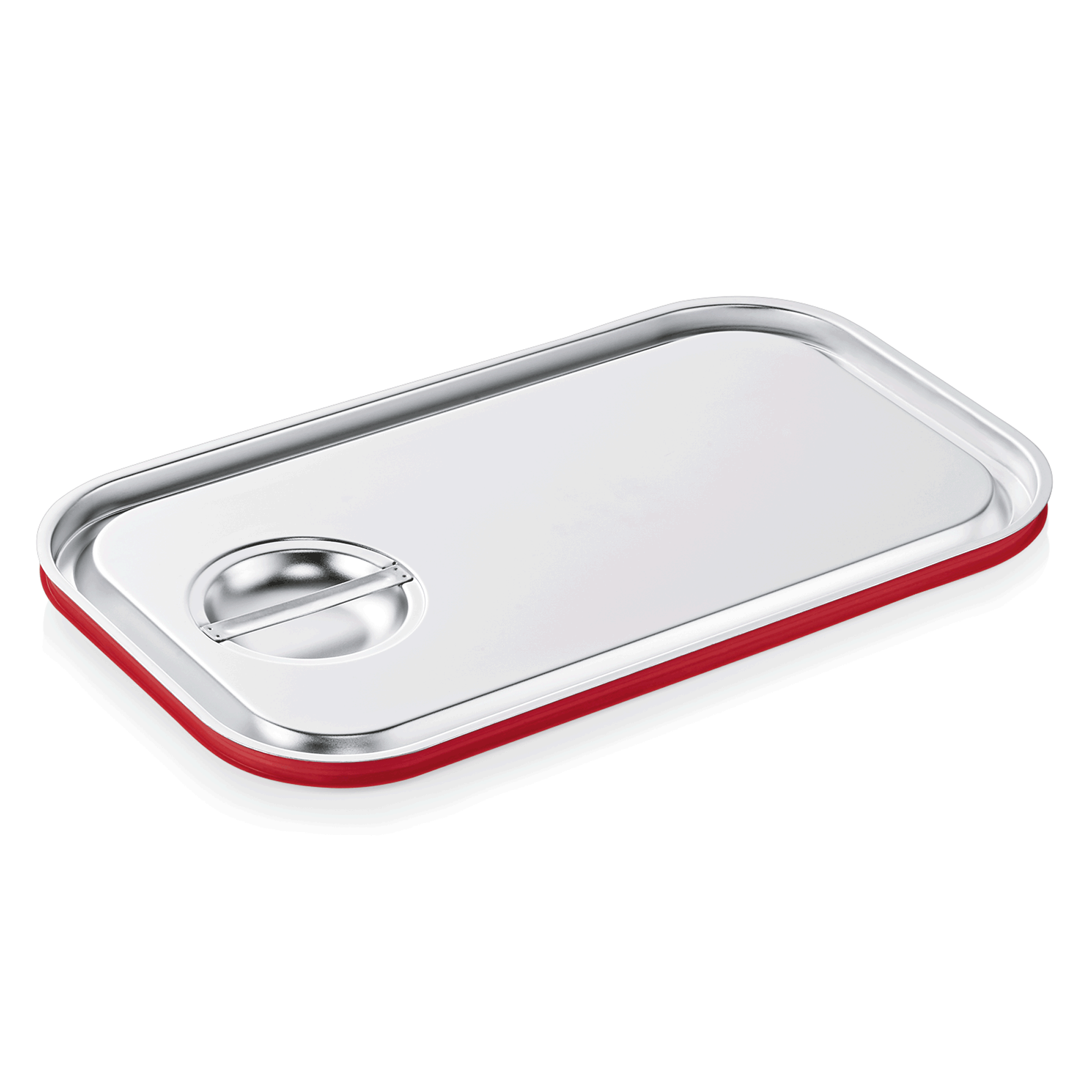 GN Transportdeckel GN CORE 1/1, Silikondichtung, Chromnickelstahl