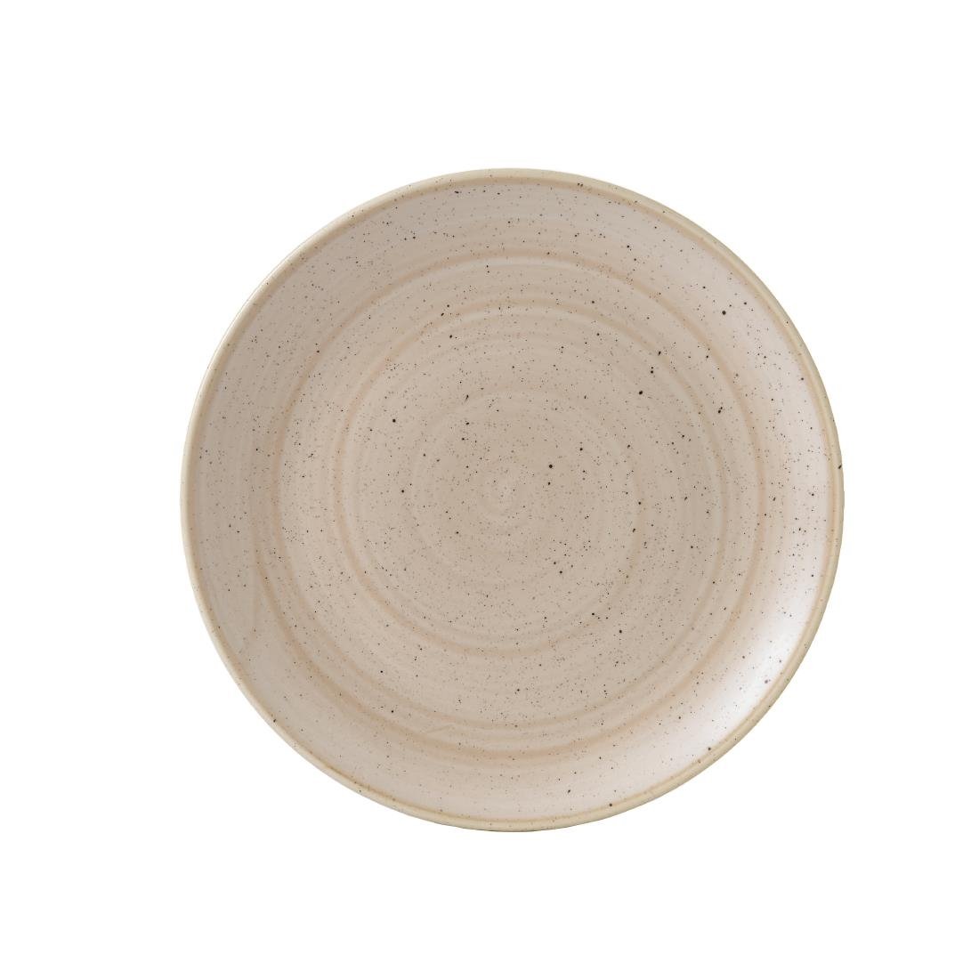 Assiettes rondes Churchill Stonecast Nutmeg Cream 260mm (Lot de 12)