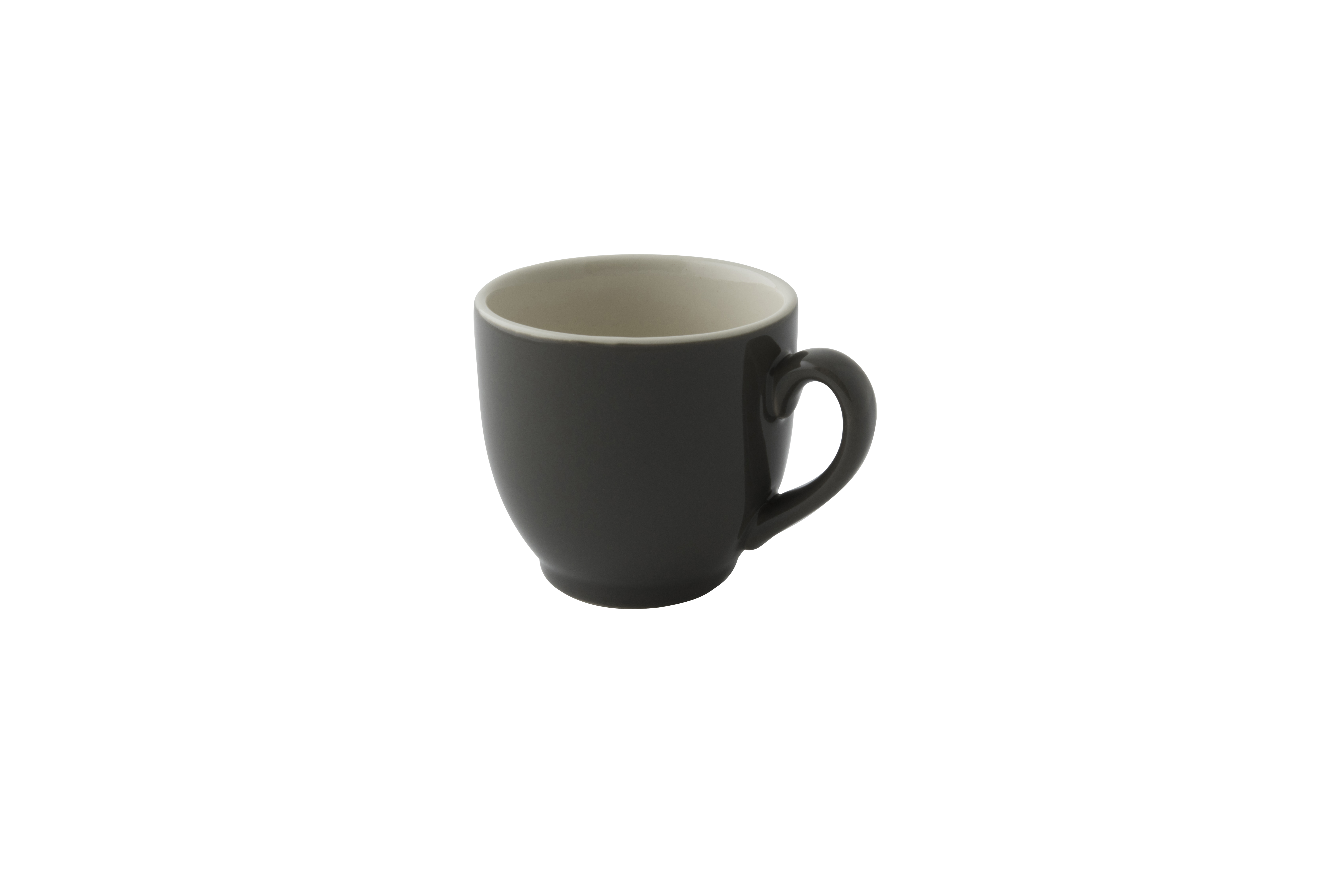 Koffiekop Colors 14 cl Grijs Porselein