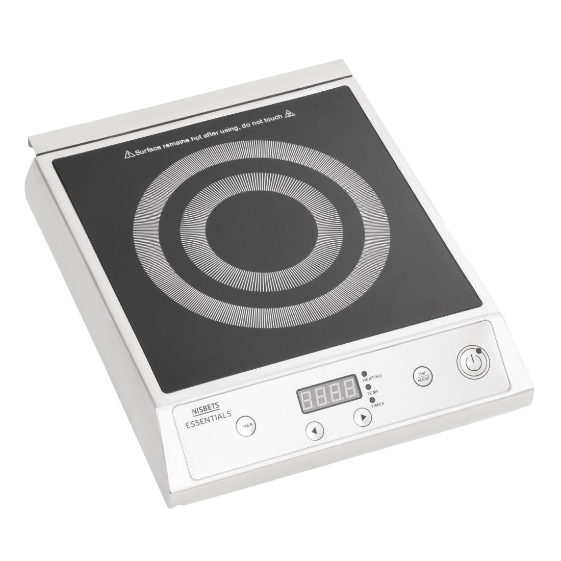 Nisbets Essentials inductiekookplaat 2700W Nisbets Essentials inductiekookplaat 2700W