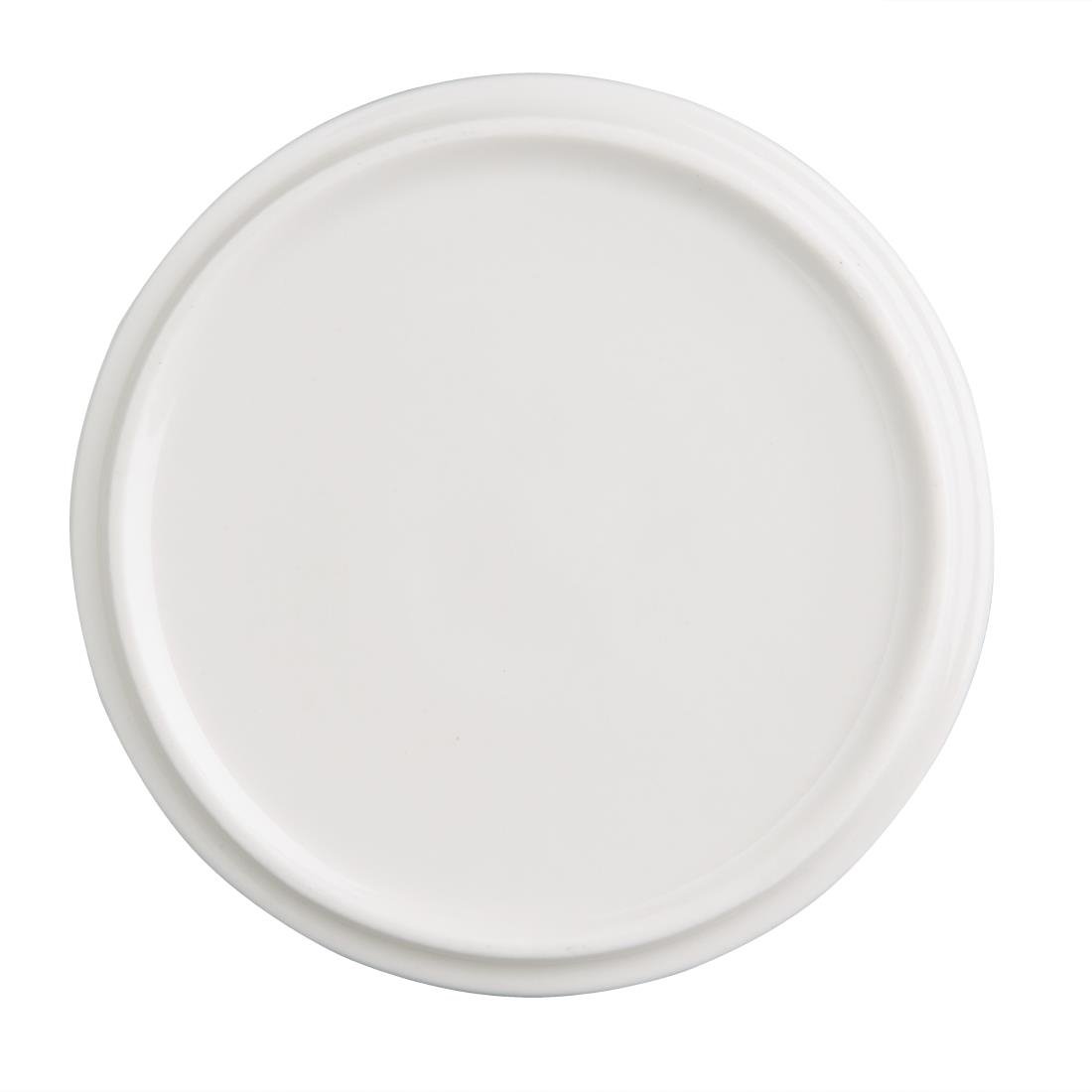 Soucoupes Olympia Fondant vertes 115mm (lot de 6)