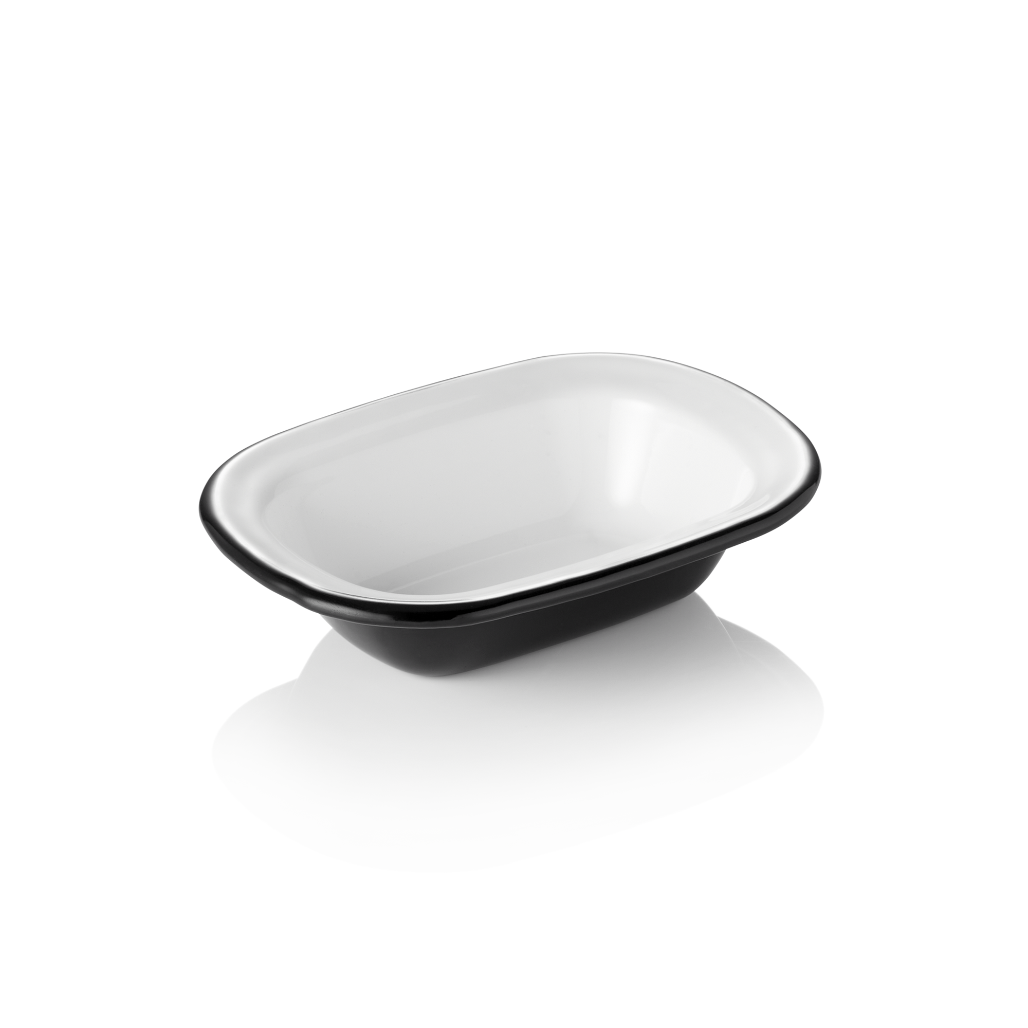 Schaal GRACE, 16 x 12 x 3,5 cm, 200 ml, emaille