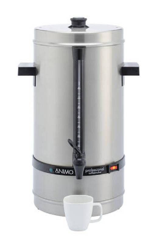 Daalderop Percolator Animo | Handwatervulling RVS | Ø250x(H)525mm | 80 Kopjes | 10 Liter