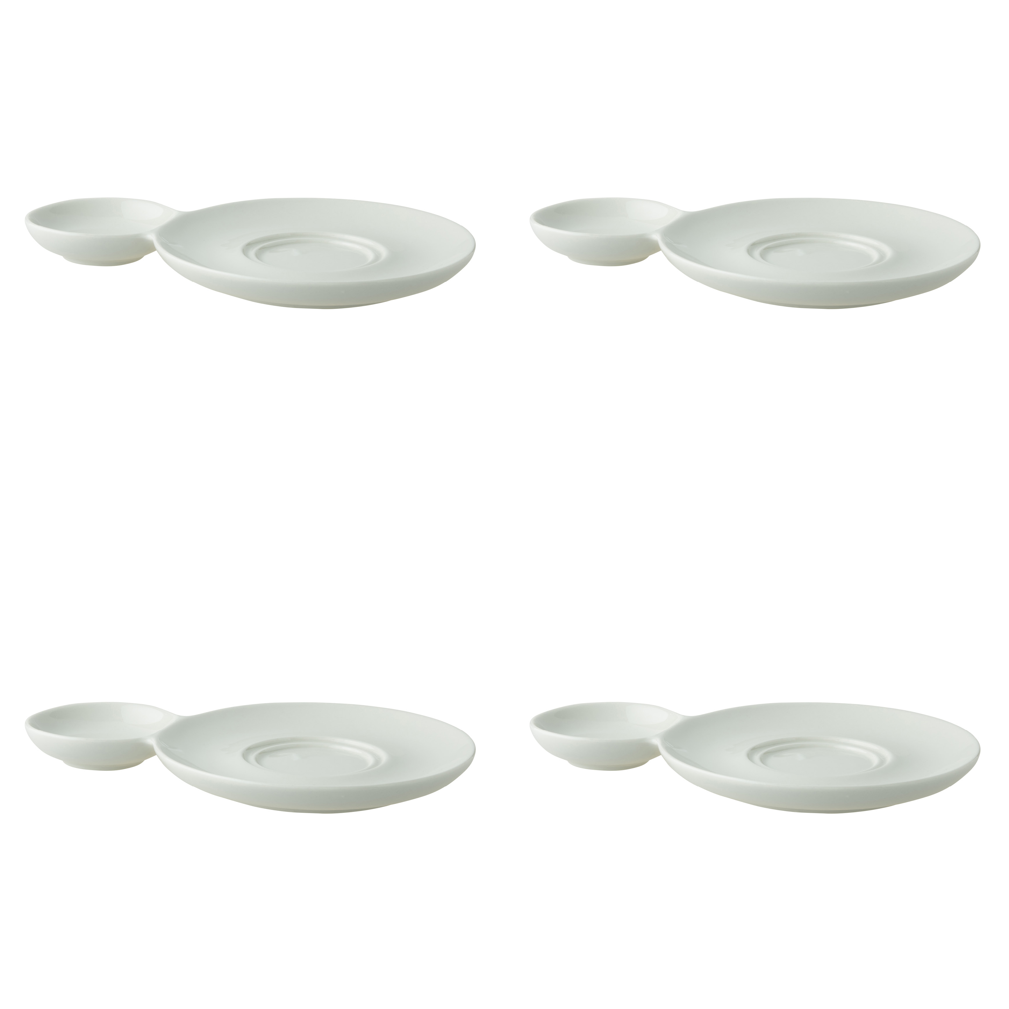 Schotel Fancy Ivory 21 cm Offwhite Porselein