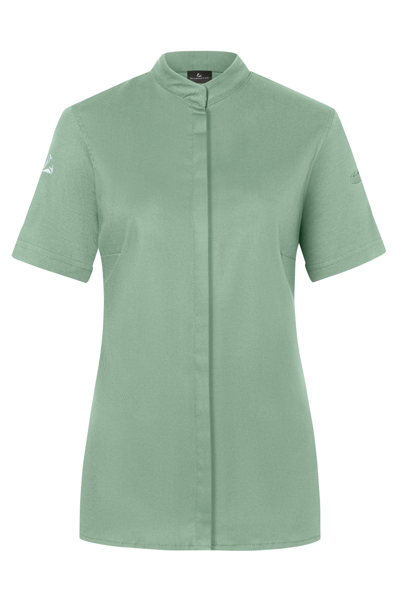 Koksbuis Met Korte Mouwen Voor Dames Diamond Cut Avantgarde - Pastelgroen - 34