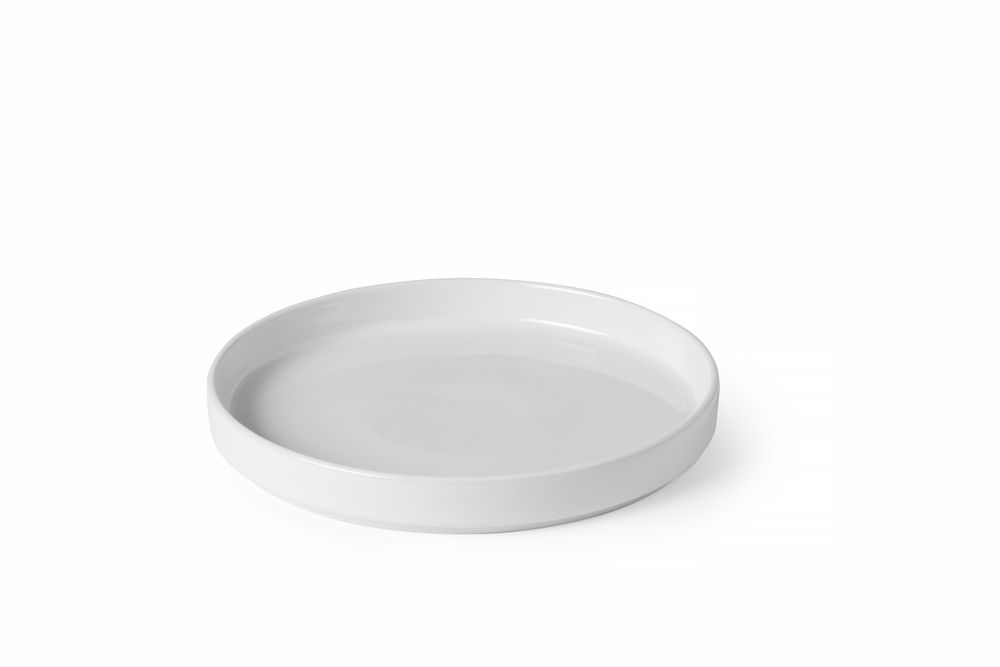 Bord met hoge rand Oslo - Oslo - Wit - Ø200x(H)25mm