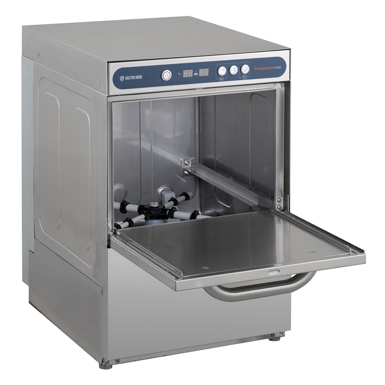 Lave-verres PROFI Digital 40 SL 40 x 40 cm (panier), avec doseur de détergent & doseur de produit de rinçage, avec pompe de vidange, Fabriqué en Europe, 230 V