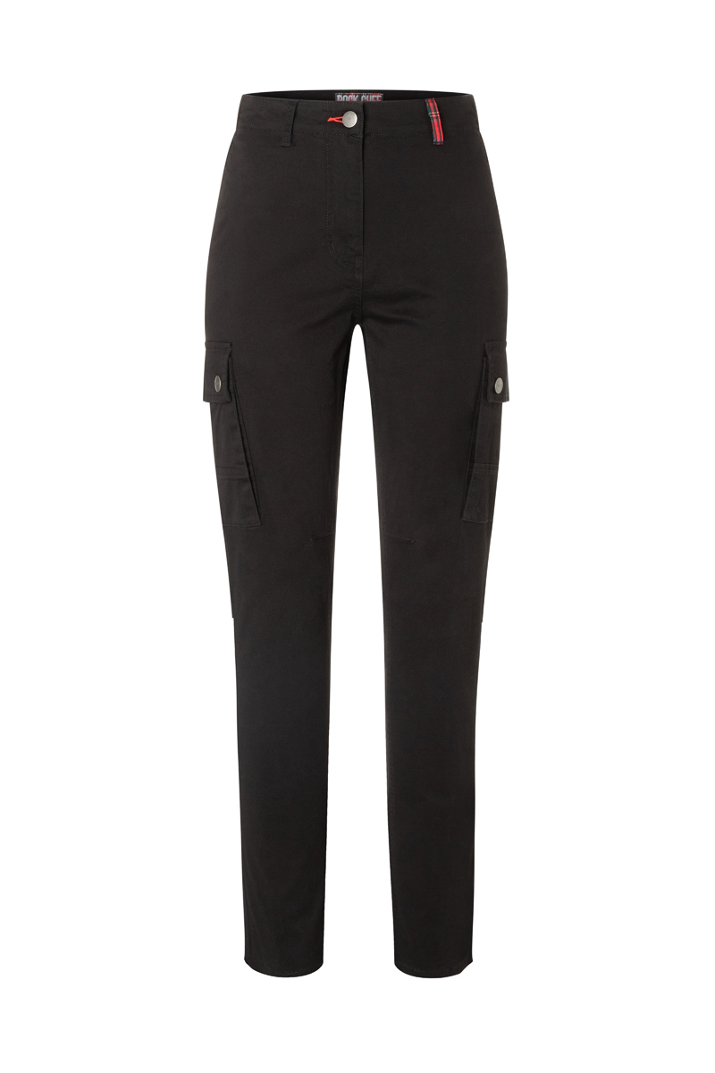 Pantalon cargo pour femme ROCK CHEF-Stage2 - Noir - 34