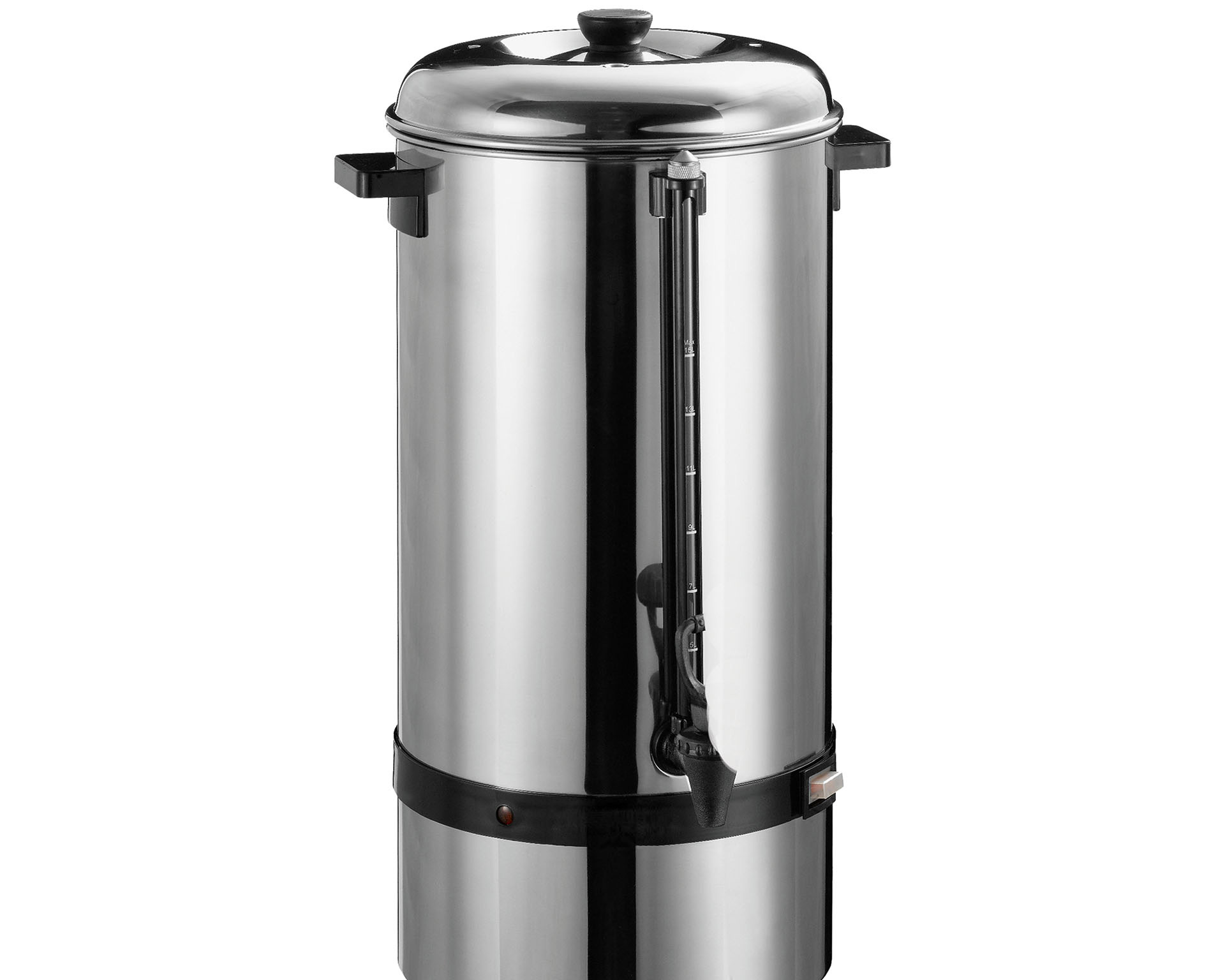 Perkolator aus Edelstahl - 100 Tassen - 15L - Ø275x(h)600mm