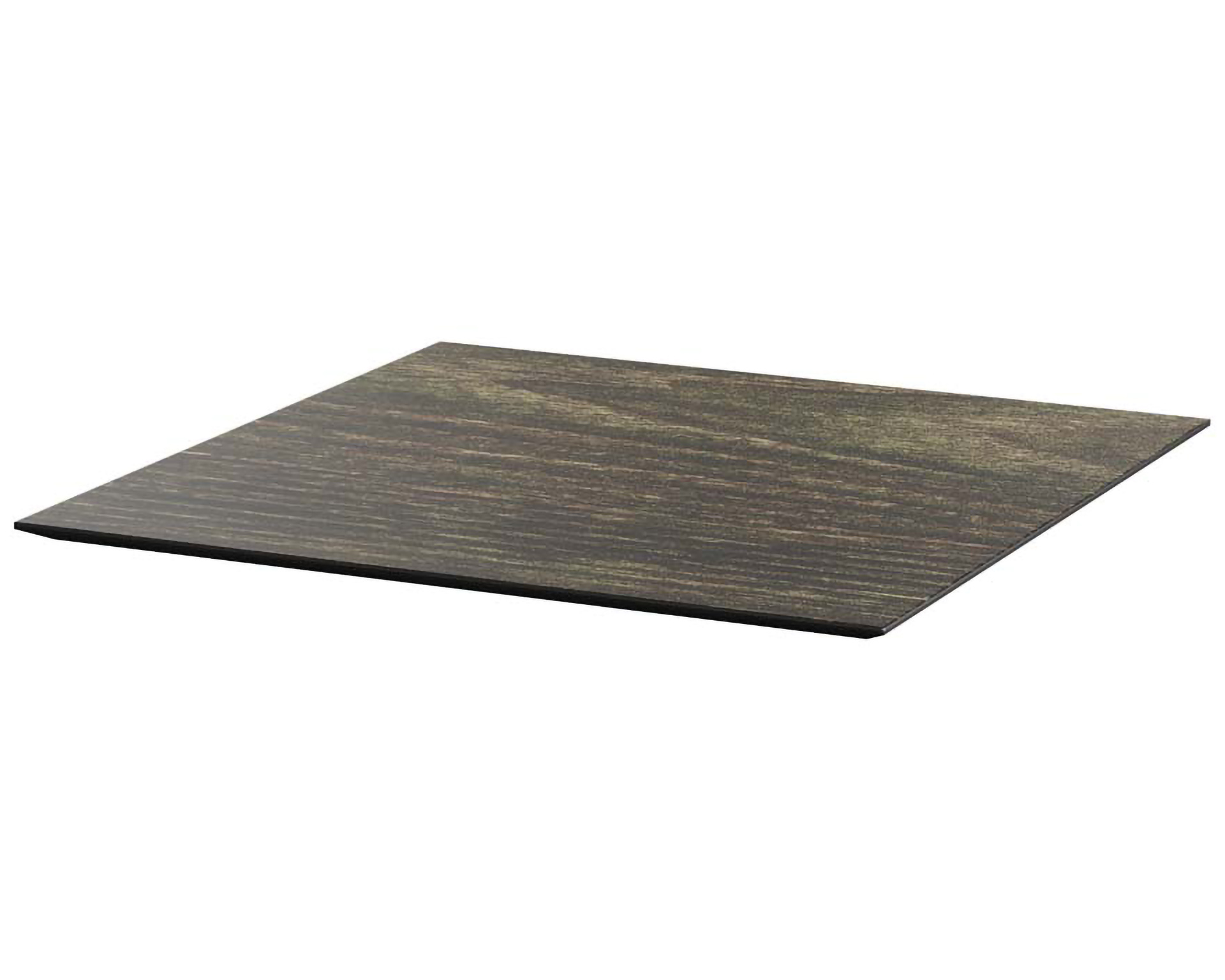 Plateau de table HPL Riverwashed Wood 70x70cm