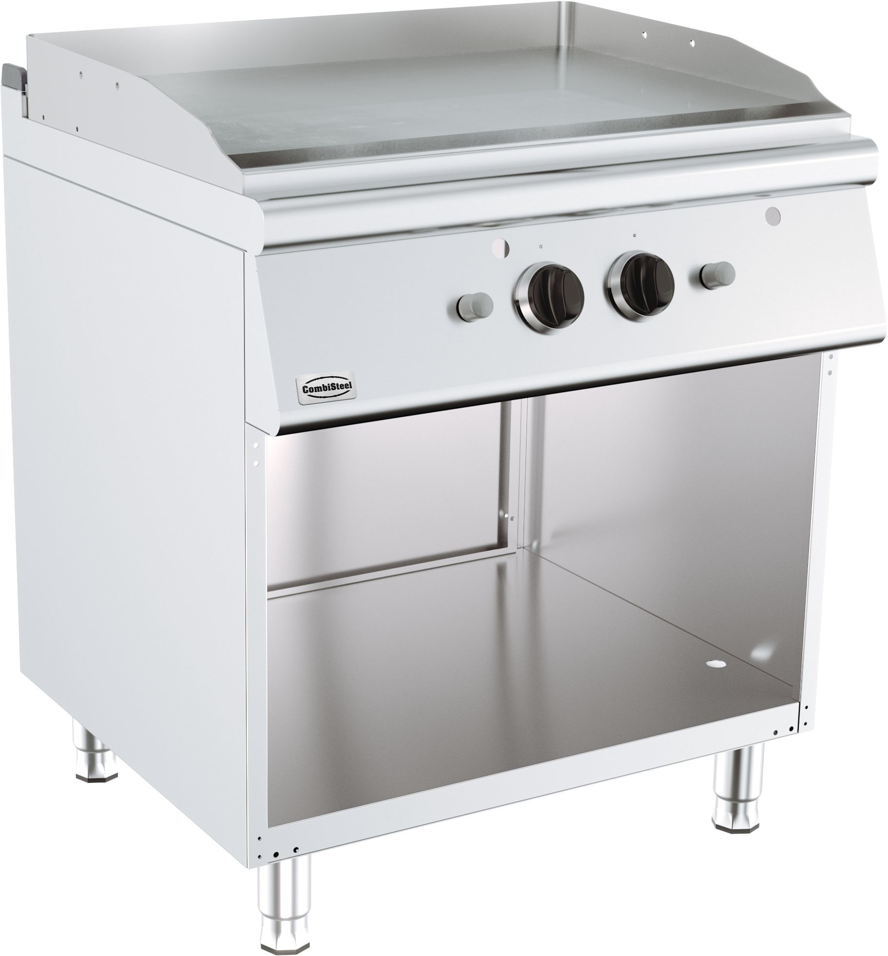 Base 700  Gas Bakplaat - Glad - 13 kW - 800x700x(H)900mm