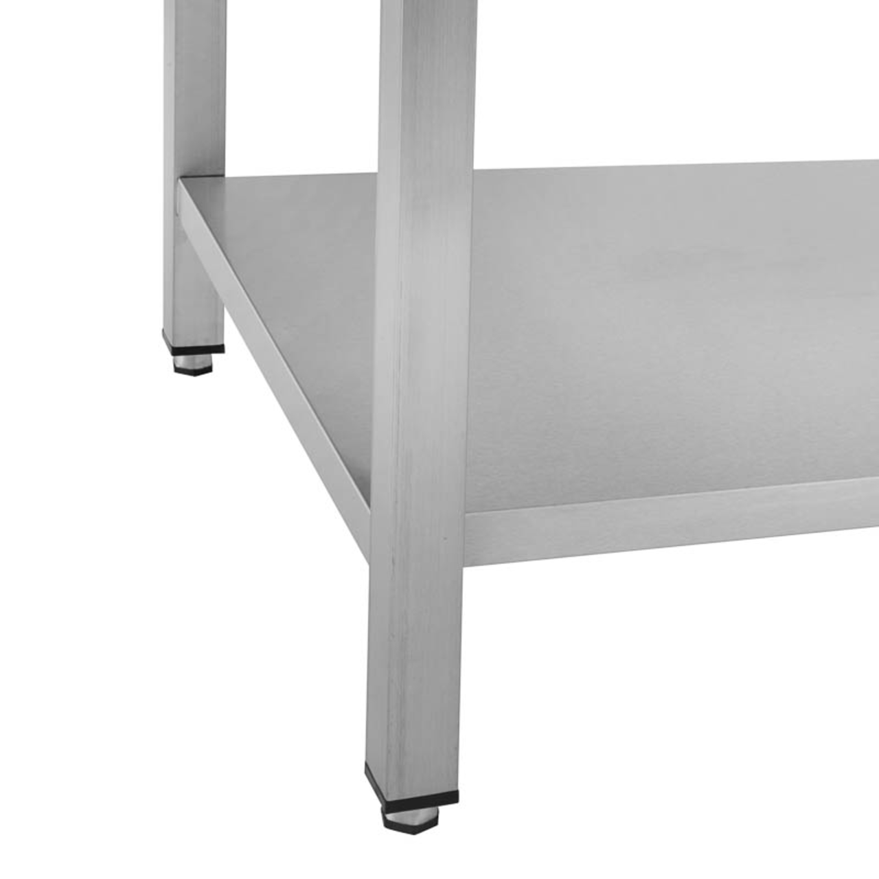 Spültisch Basic 10x7 mit 1 Becken links, Aufkantung und Grundboden