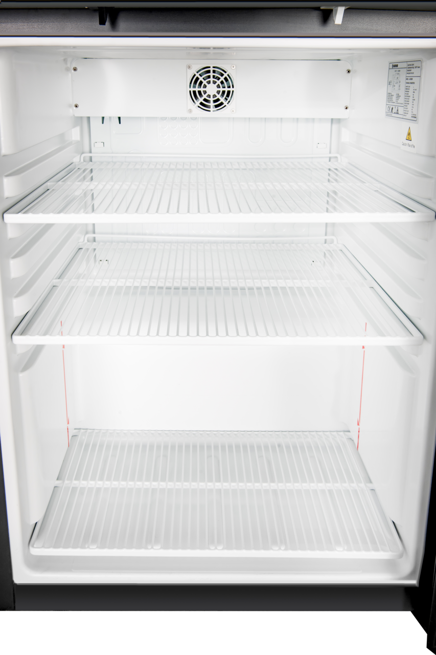 Armoire réfrigérée ECO 200, intérieur en plastique, noir