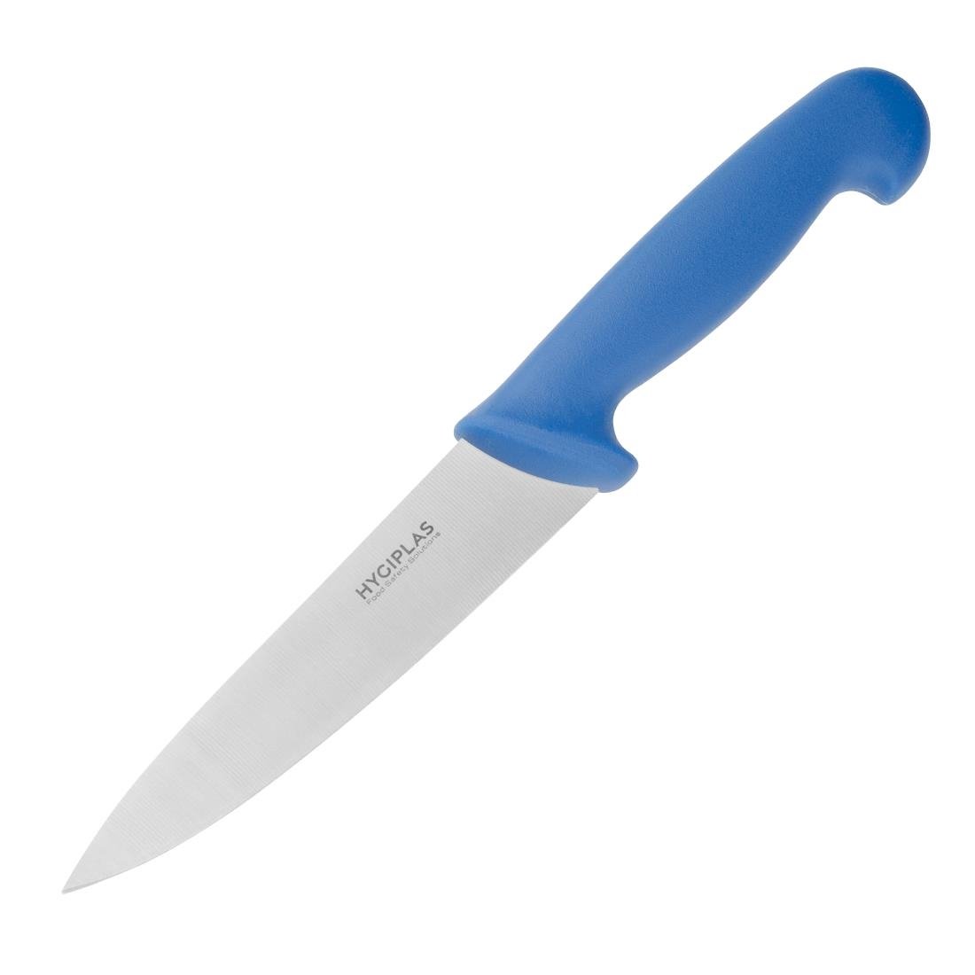 Couteau de cuisine Hygiplas bleu 159mm