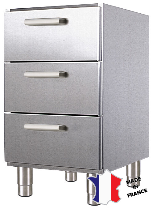 Buffet bas - 3 tiroirs - 450(l)x605x860mm