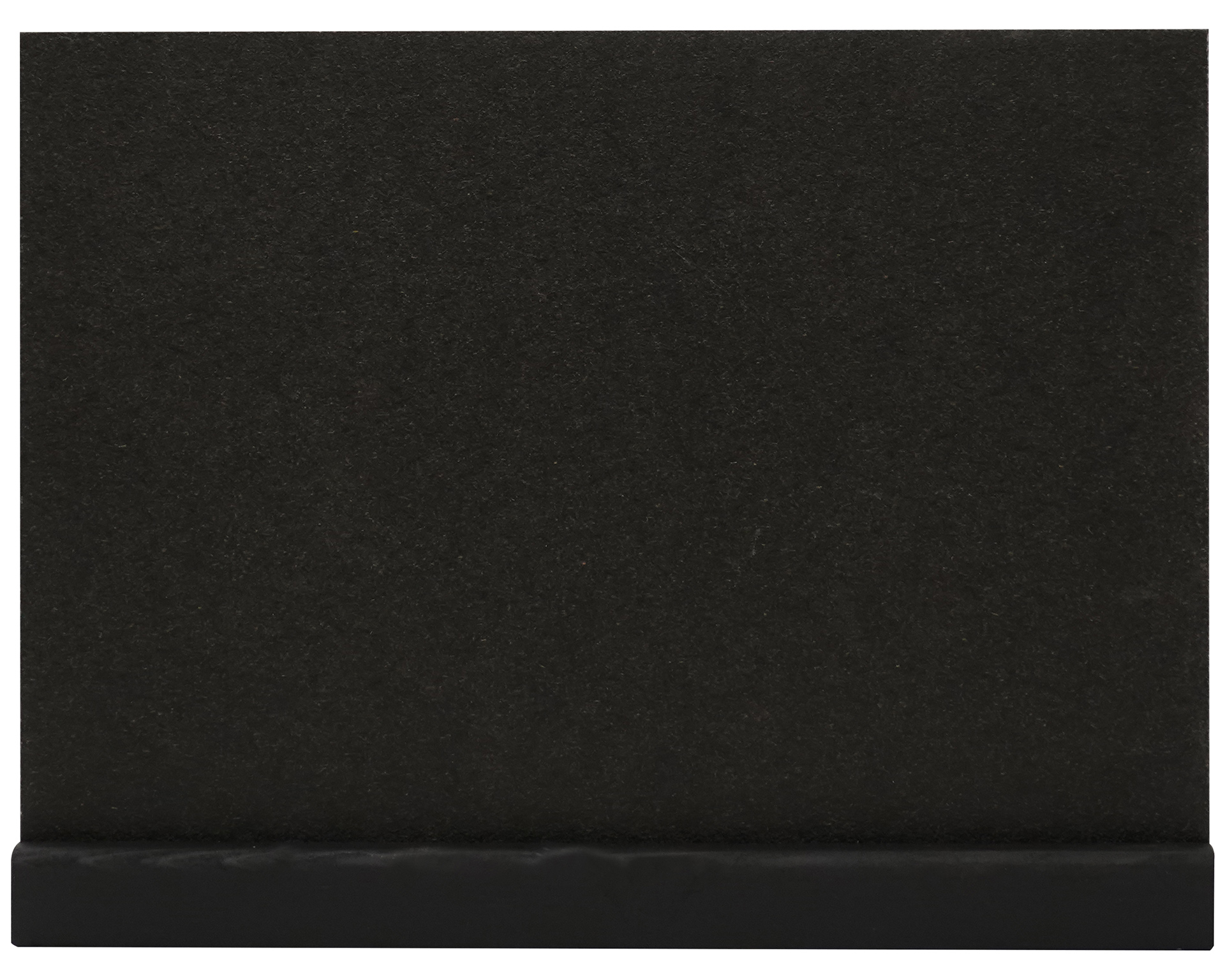 Krijtbord A5 liggend - Voet zwart